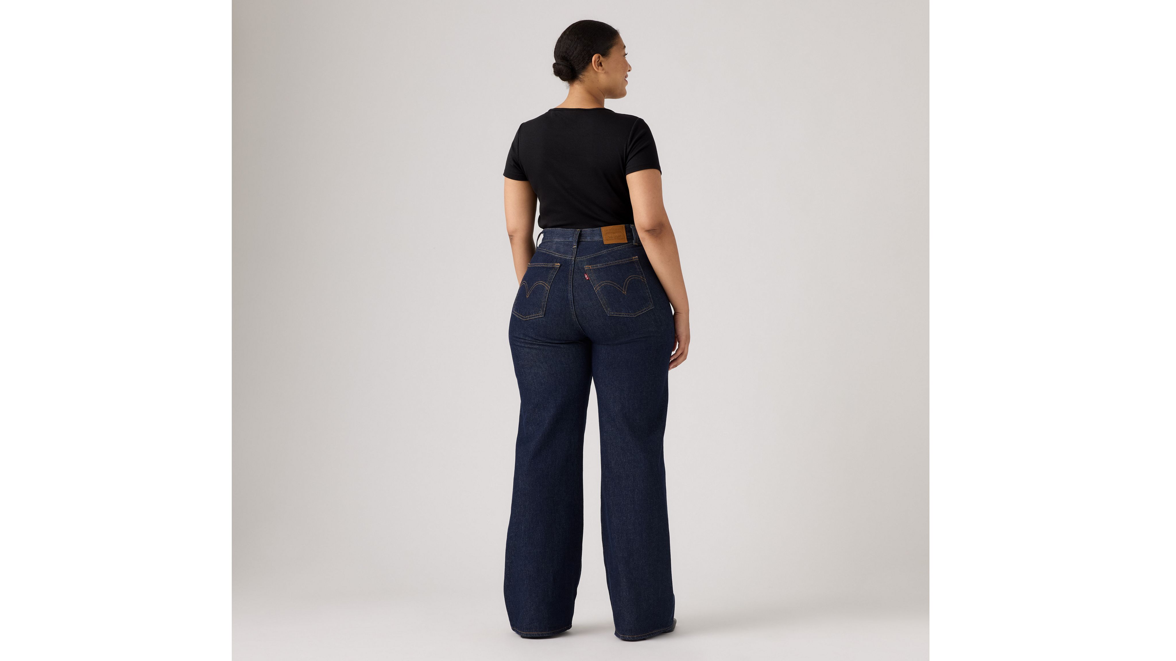 Ribcage Wide Leg Jeans 12