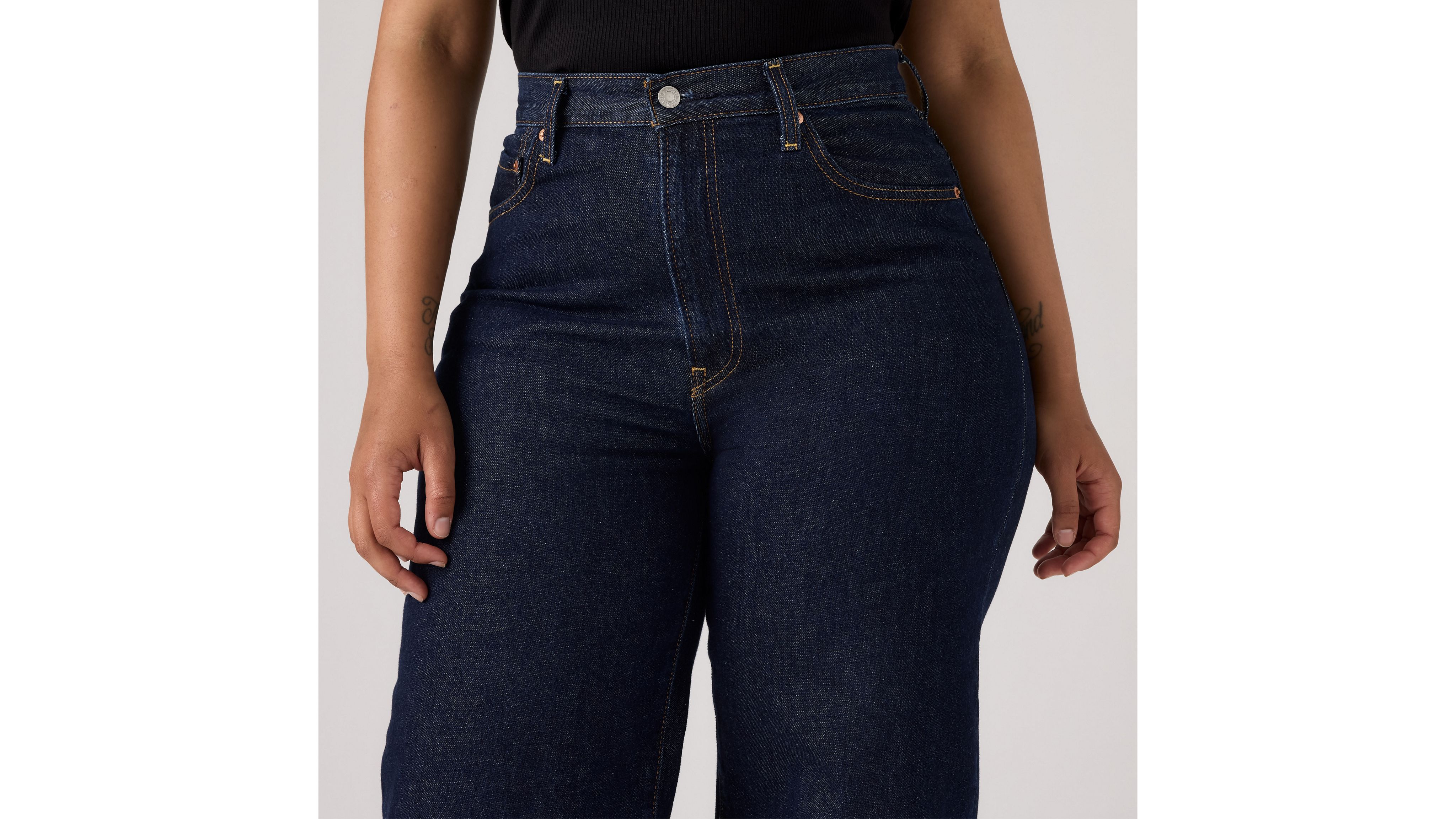 Ribcage Wide Leg Jeans 11