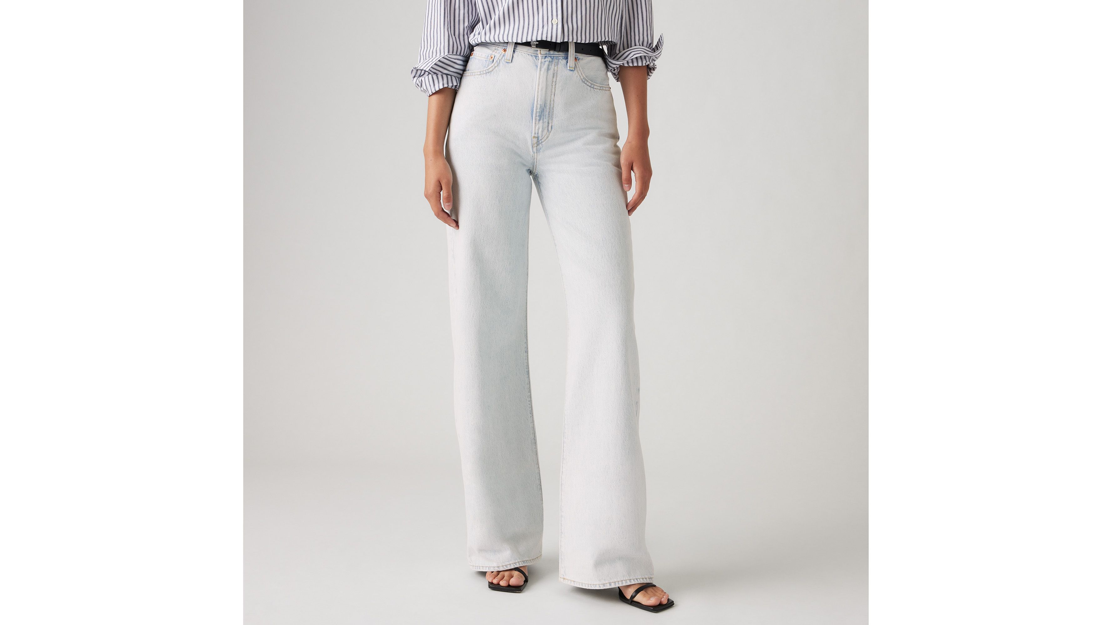 Levi's Ribcage Wide Leg Women's Jeans 33x34 In Be Prepared