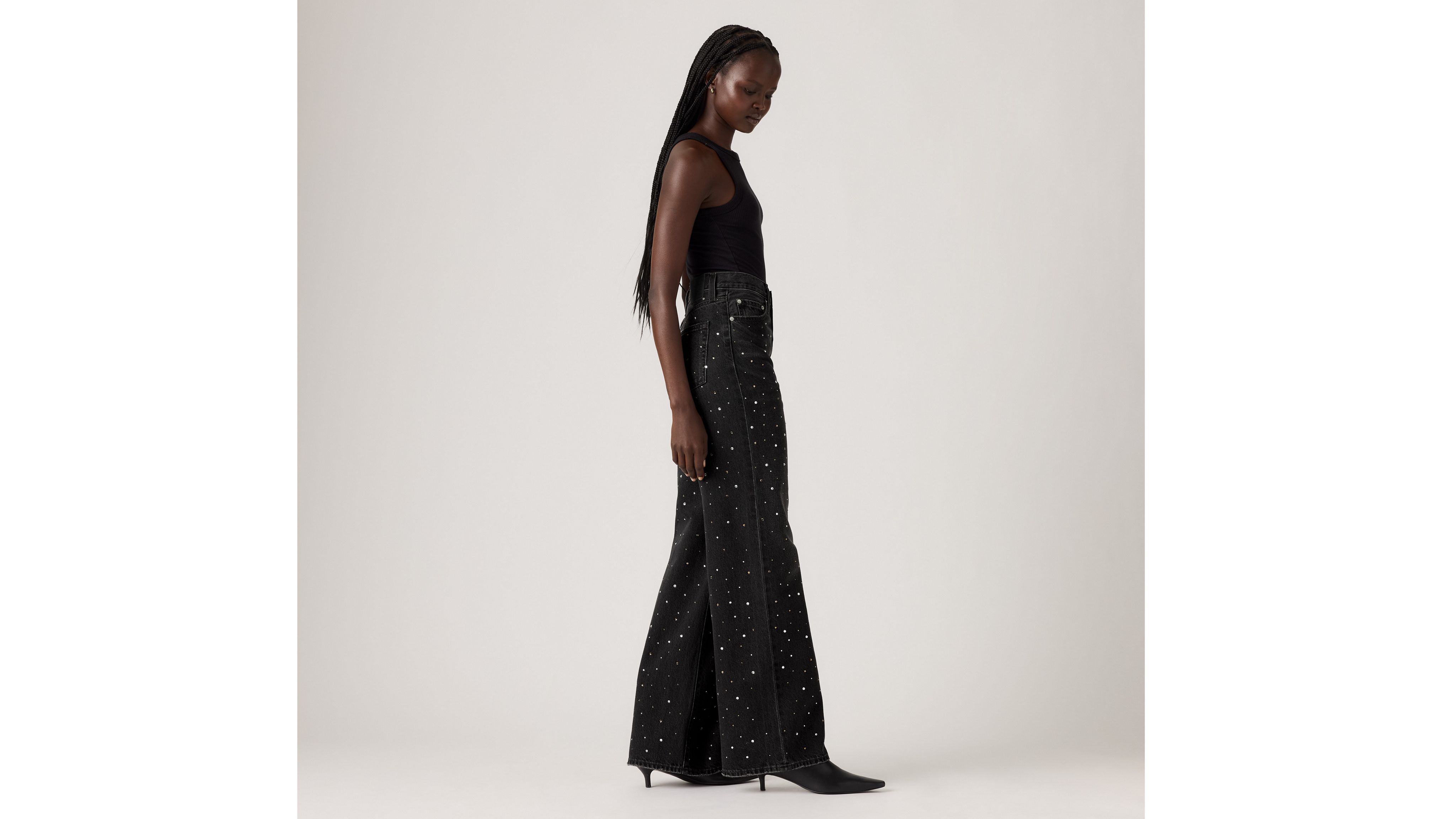 Ribcage Wide Leg Jeans 4