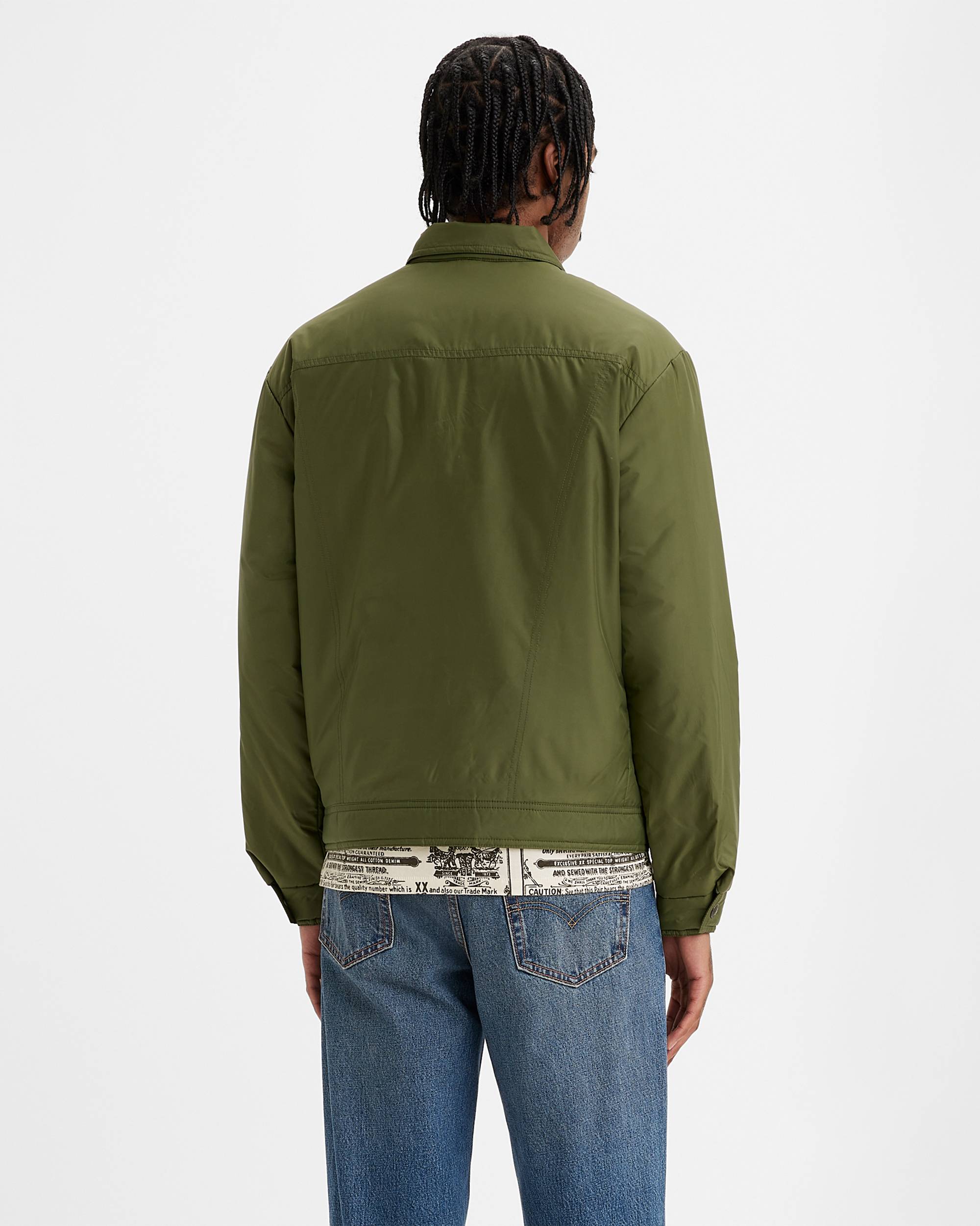 Relaxed Fit Padded Truck Jacket - Green | Levi's® XK Relaxed Fit Padded Truck Jacket - Green | Levi's® XK