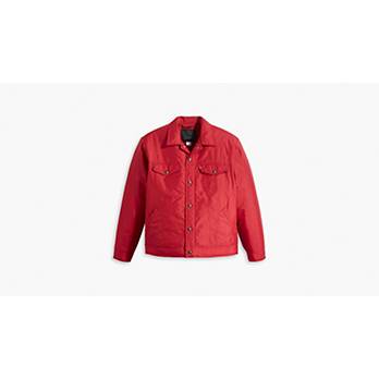 Relaxed Fit Padded Truck Jacket - Red | Levi's® LV
