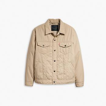 Relaxed Fit Padded Trucker Jacket 3