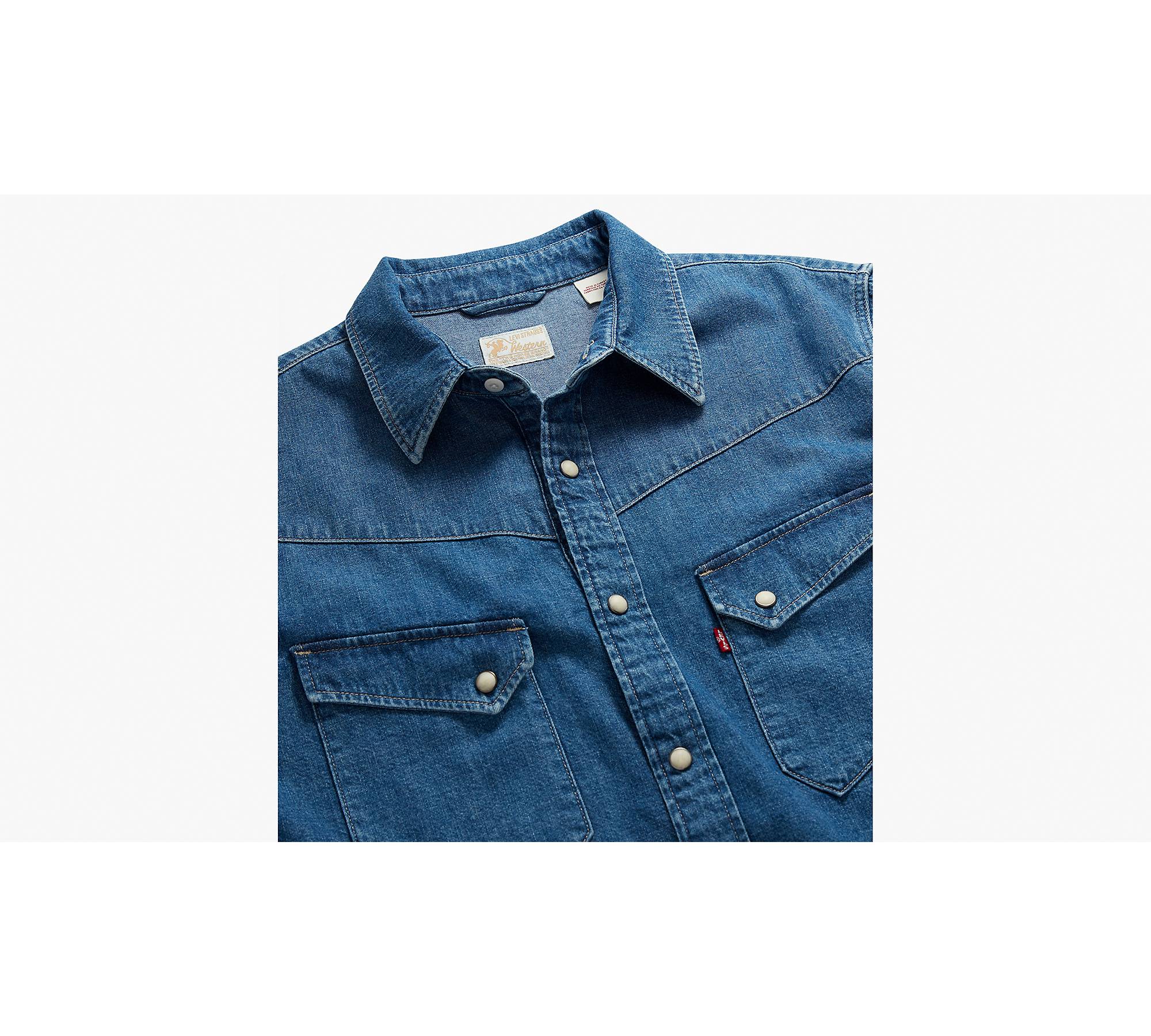 54 Longhorn Western Shirt - Medium Wash | Levi's® US