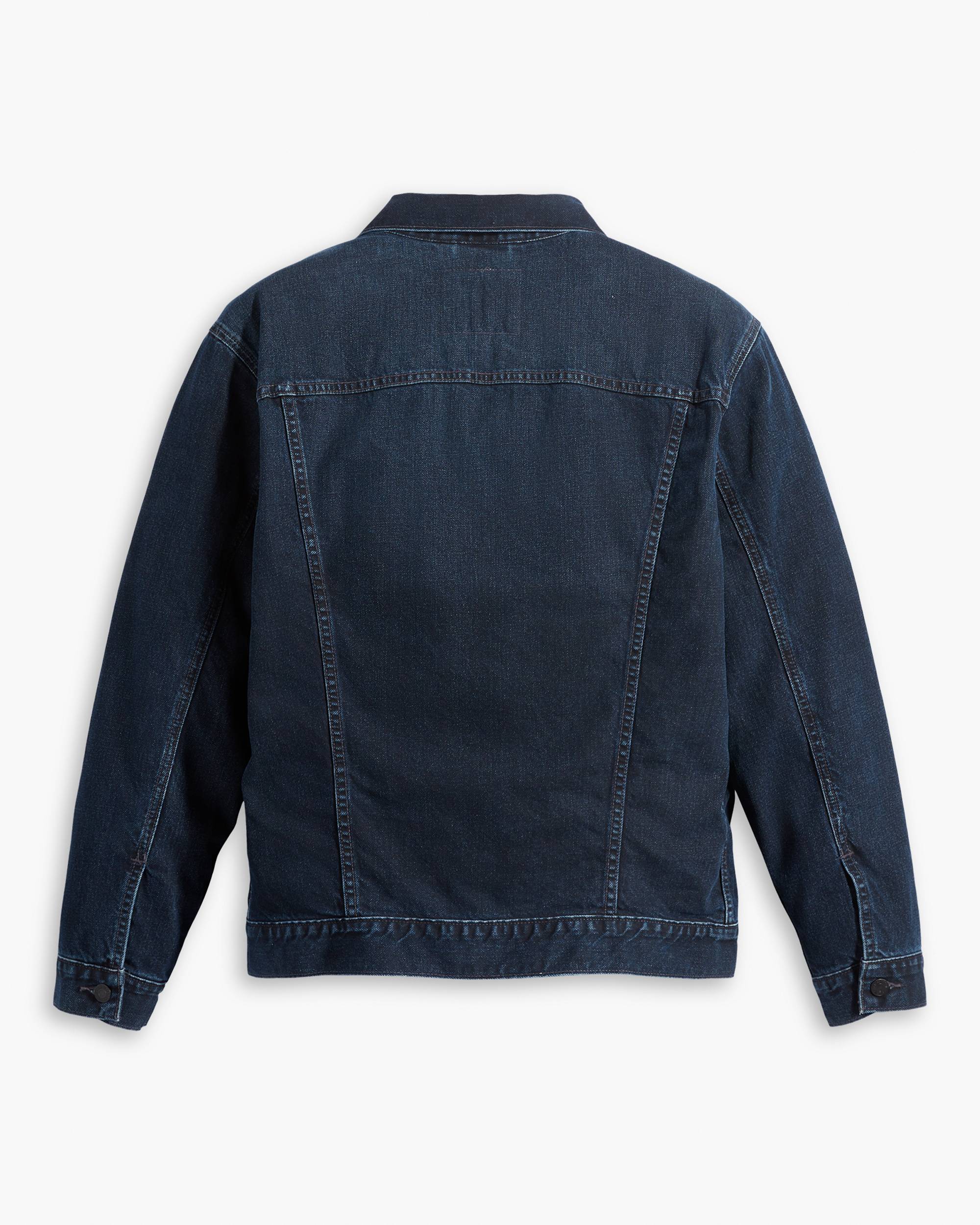 Levi's® Wellthread® Relaxed Trucker Jacket - Dark Wash Levi's® Wellthread® Relaxed Trucker Jacket - Dark Wash