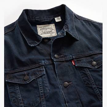 Levi's® Wellthread® Relaxed Trucker Jacket - Dark Wash Levi's® Wellthread® Relaxed Trucker Jacket - Dark Wash