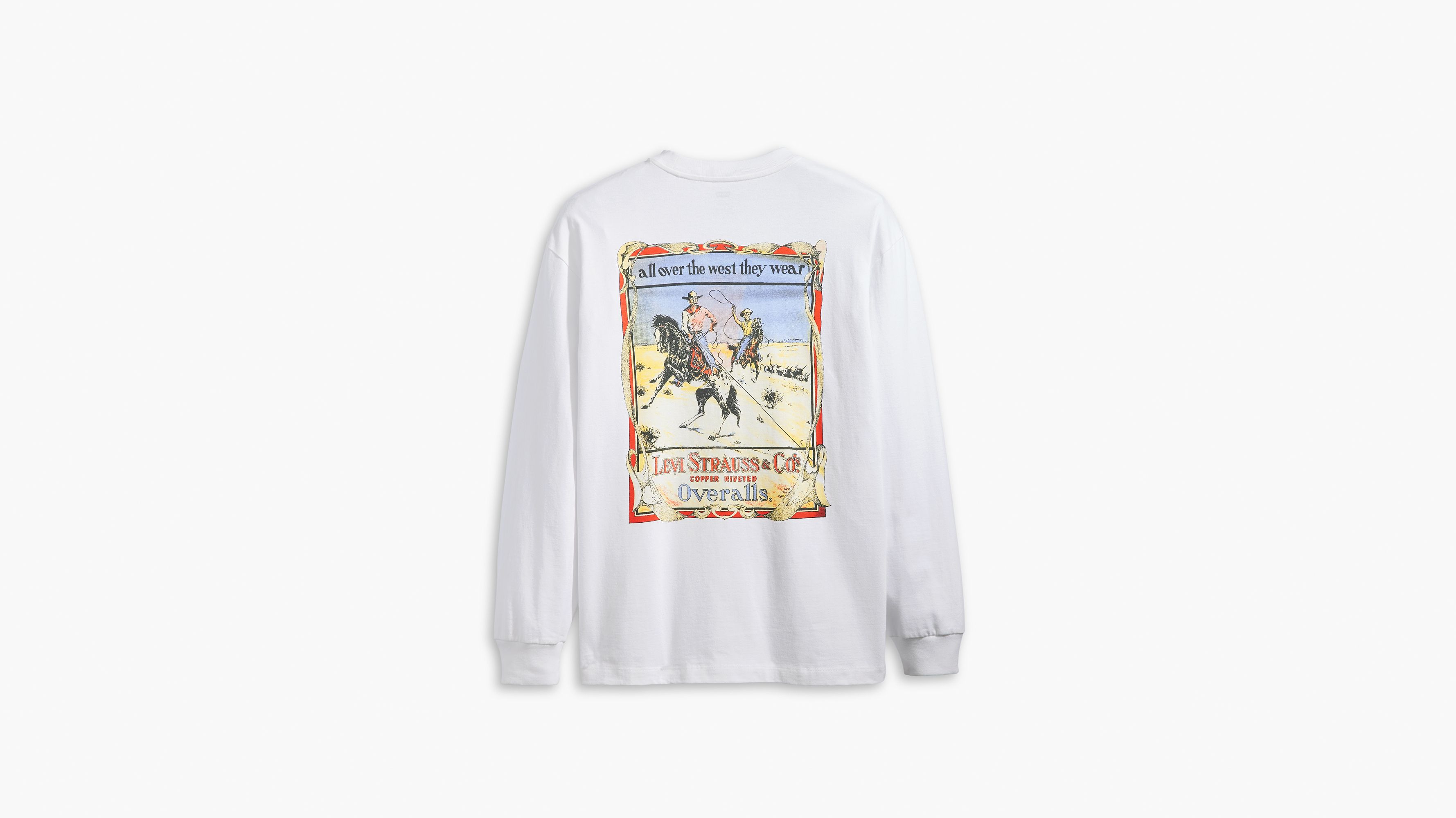 Relaxed Long Sleeve Authentic Graphic T-Shirt 6