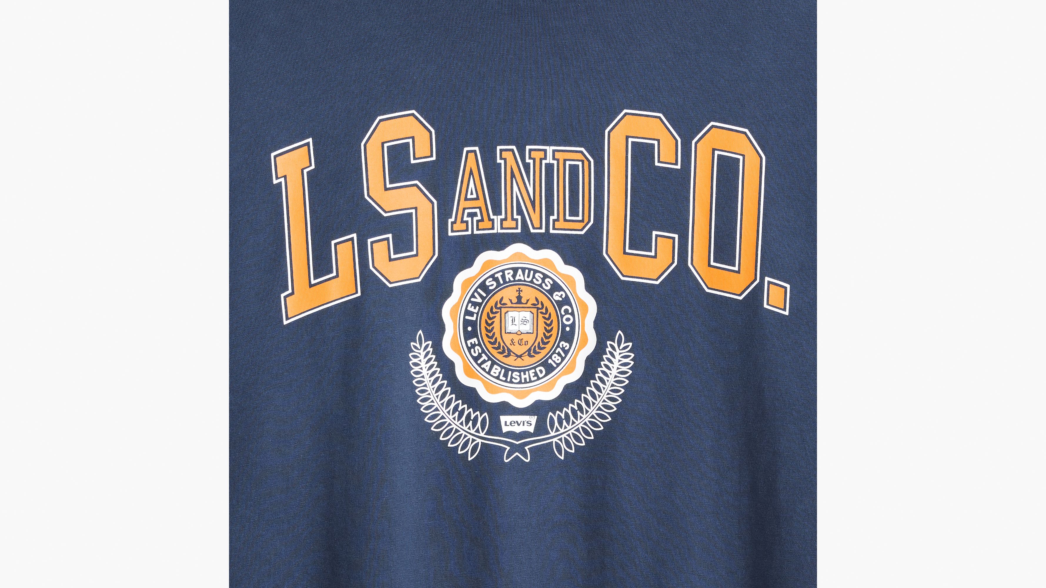 Long Sleeve Authentic Graphic T-shirt - Blue | Levi's® CA