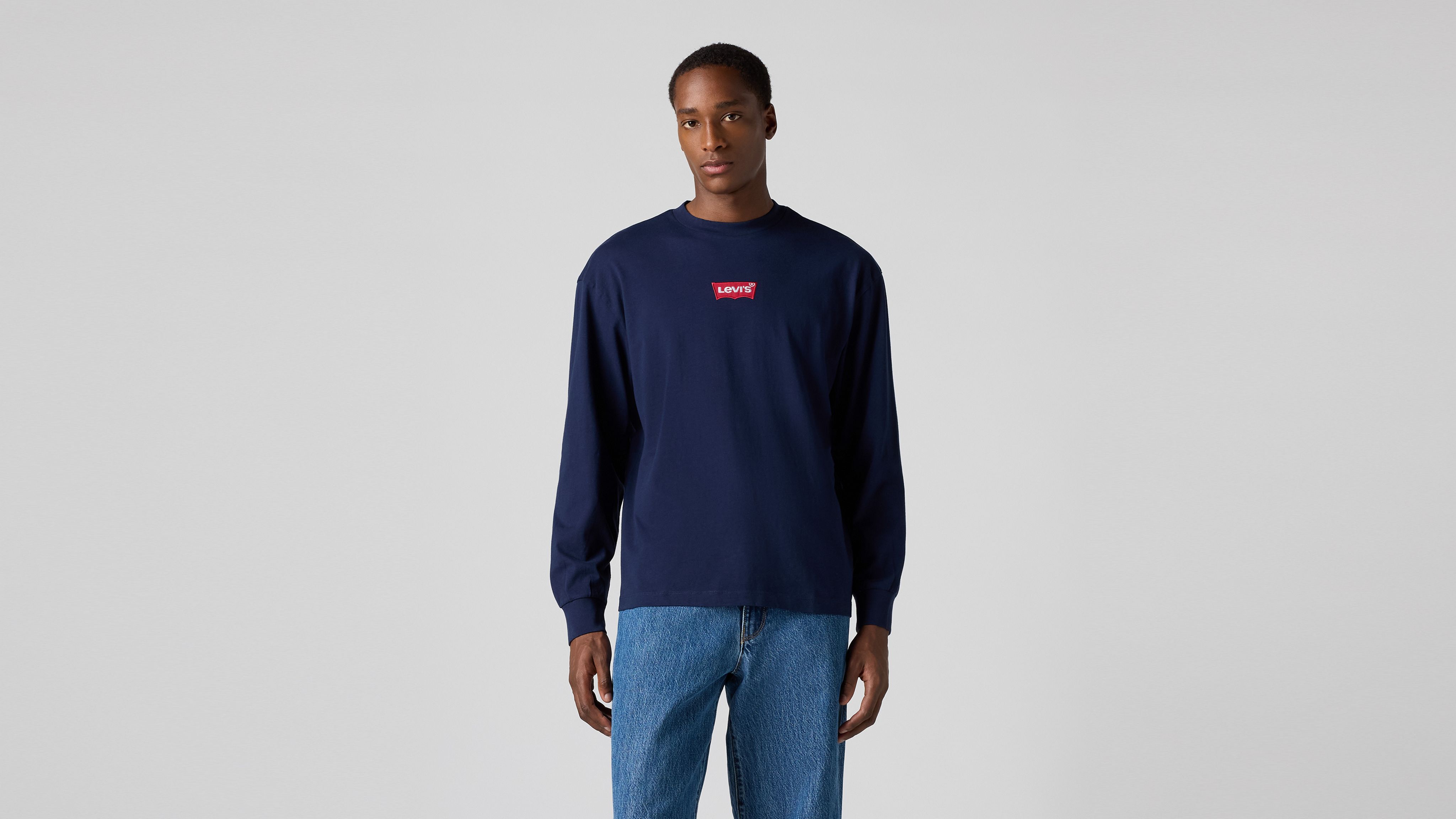 Authentic T-shirt met lange mouwen en print 2