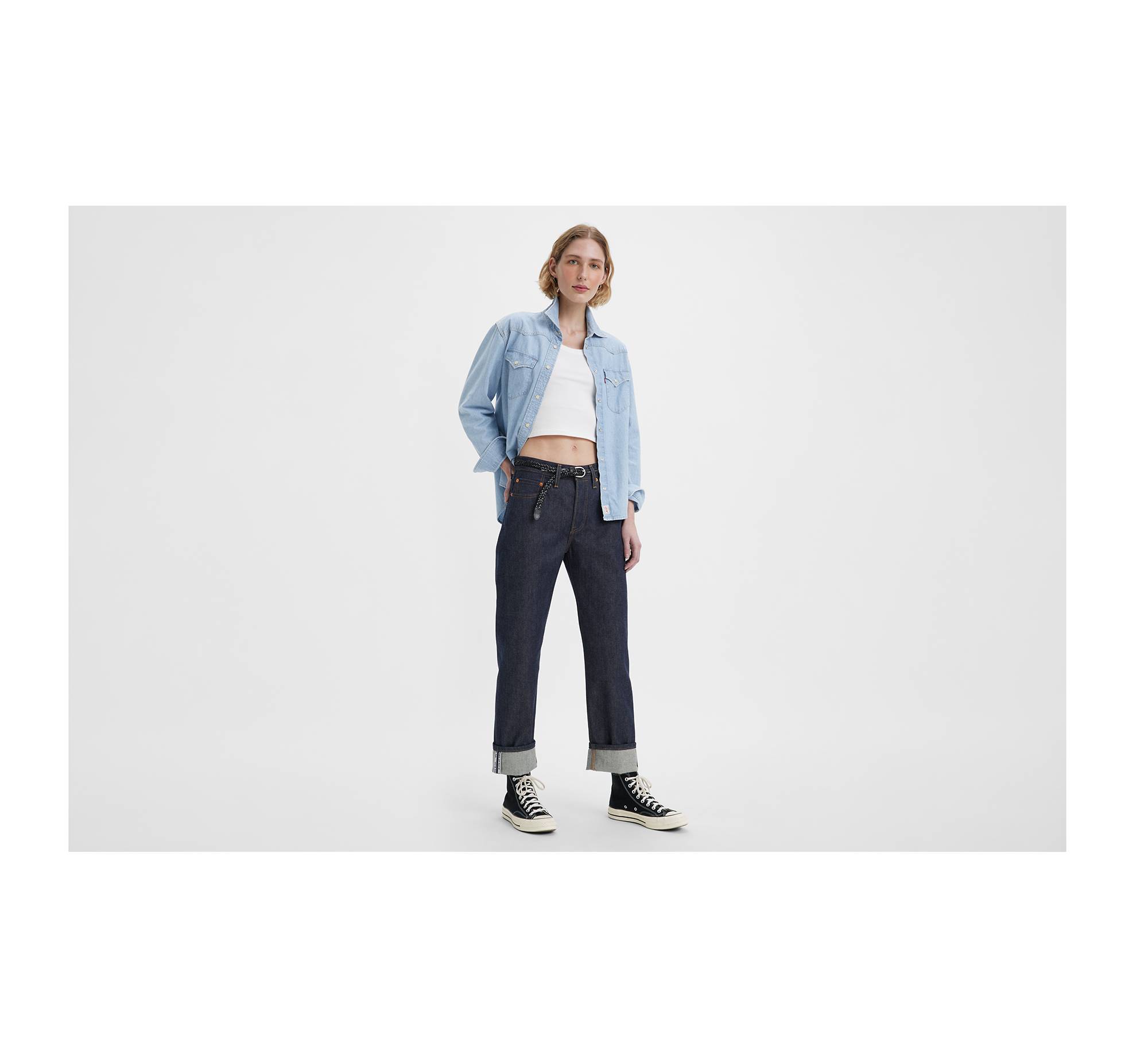 501® Rigid Selvedge Women's Jeans 1