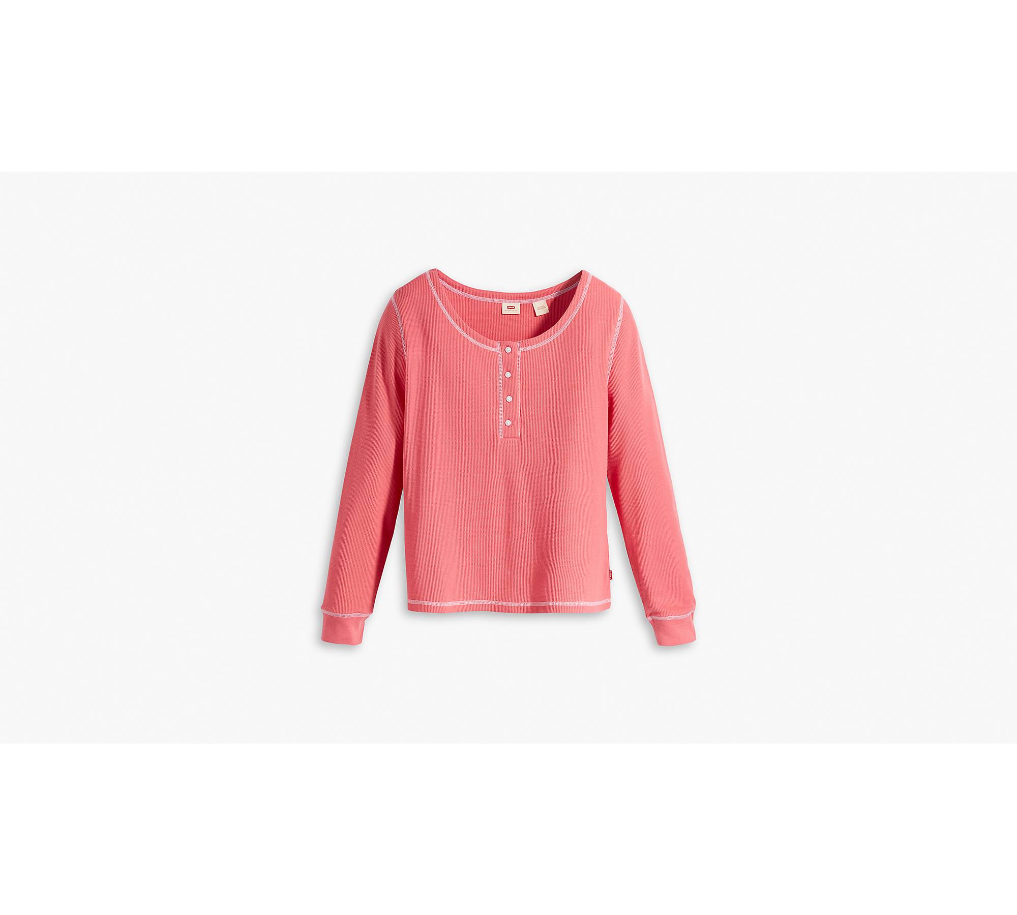 Sierra Henley Shirt (plus Size) - Pink | Levi's® US