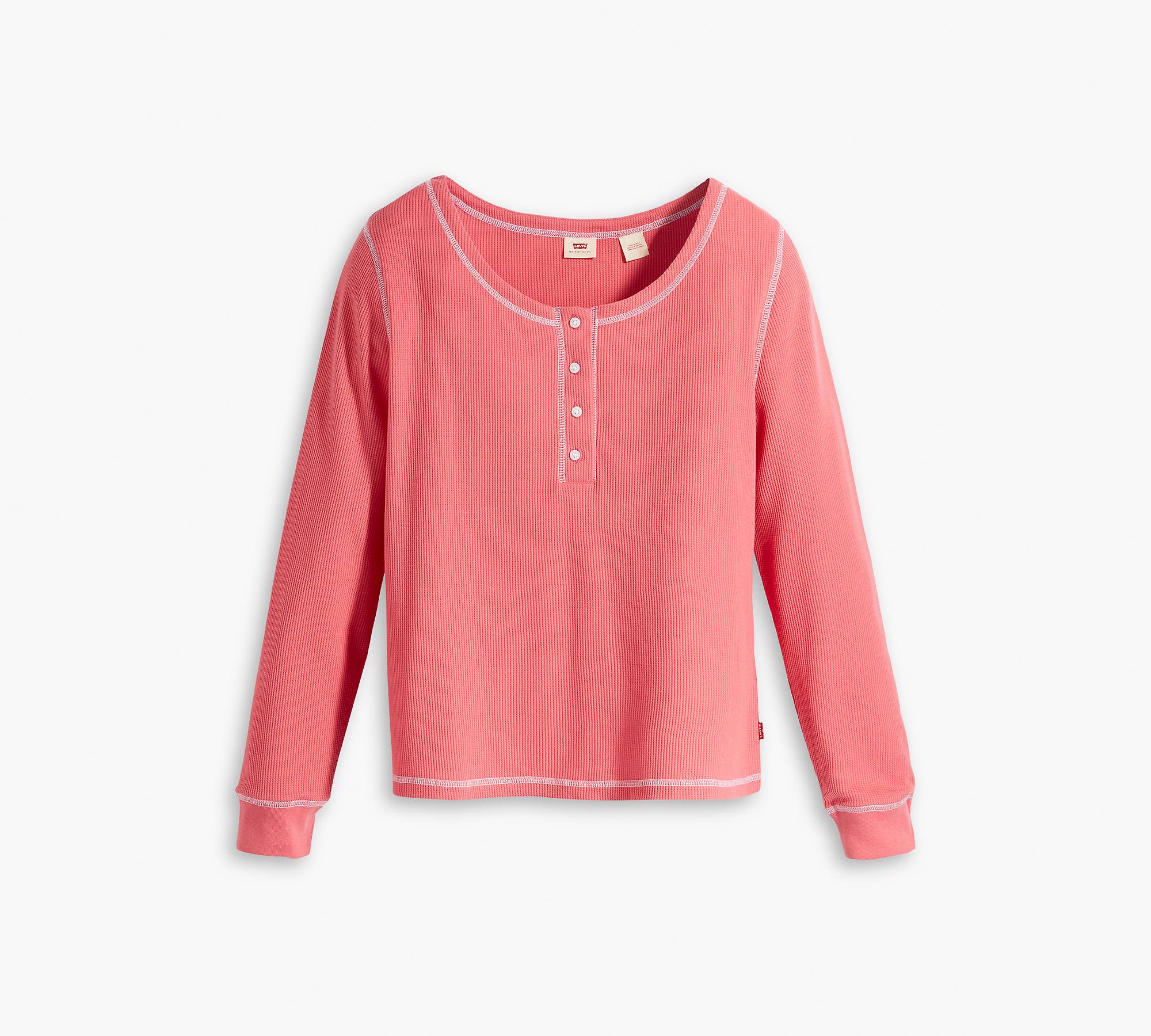 Sierra Henley Shirt (plus Size) - Pink | Levi's® US