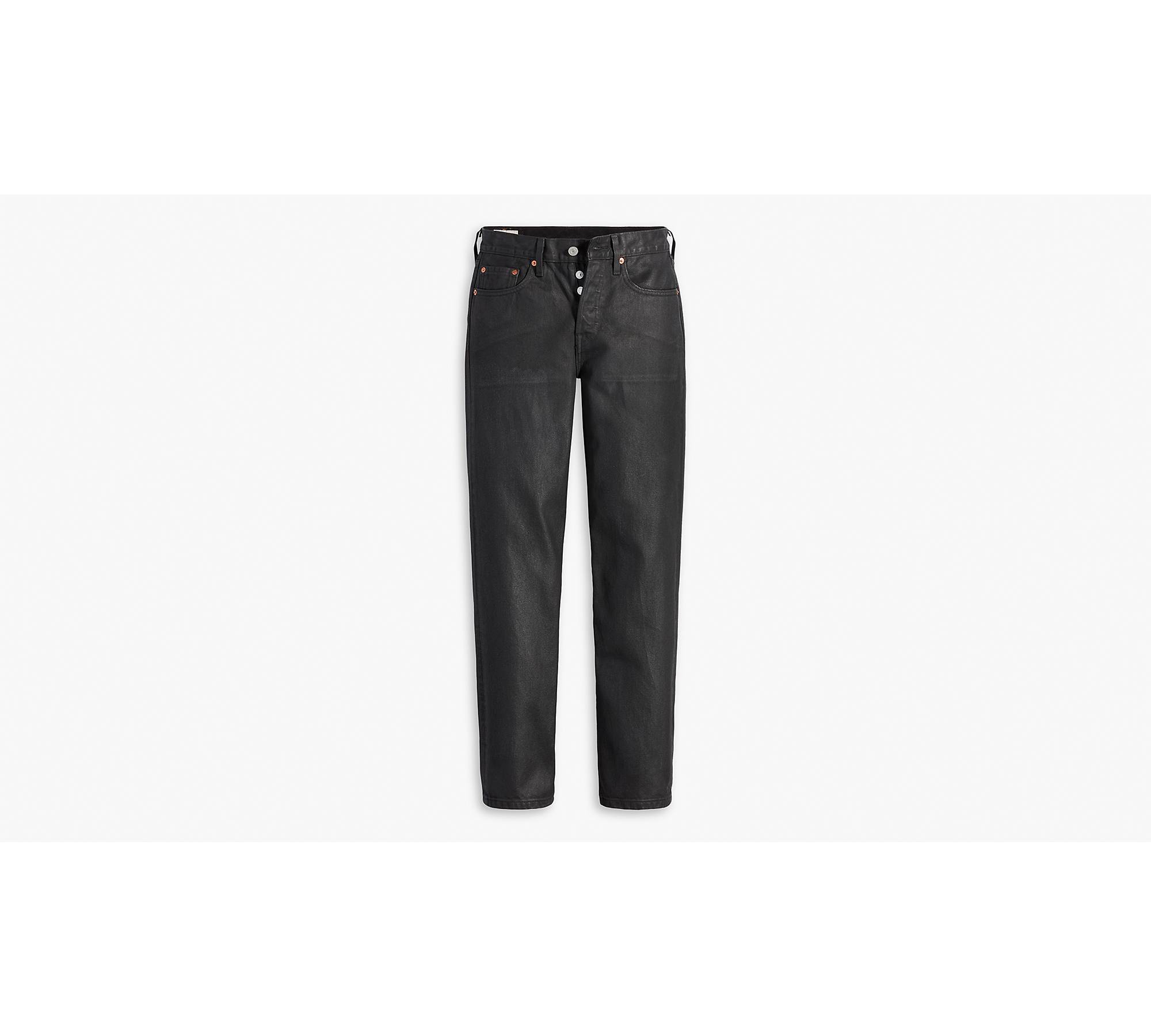 501® Wax Coated Jeans - Black | Levi's® GB