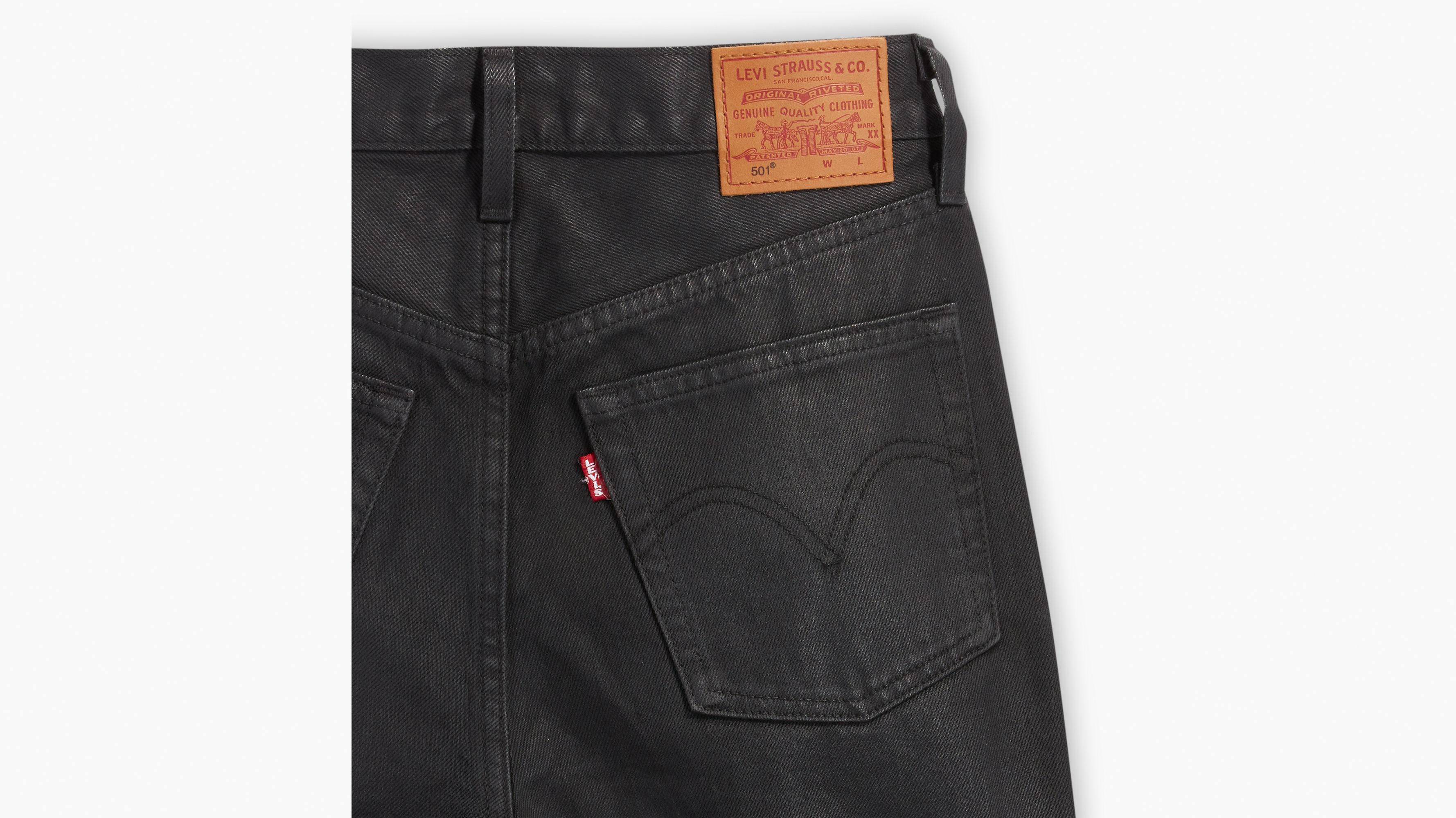 Black levis hot sale