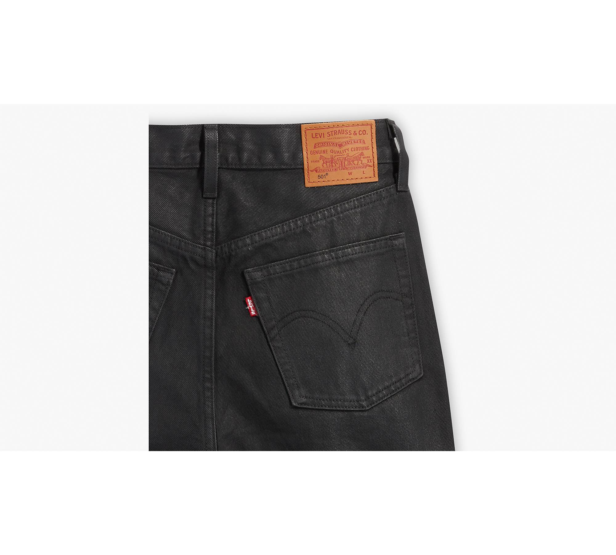 501® Wax Coated Women's Jeans - Black | Levi's® CA