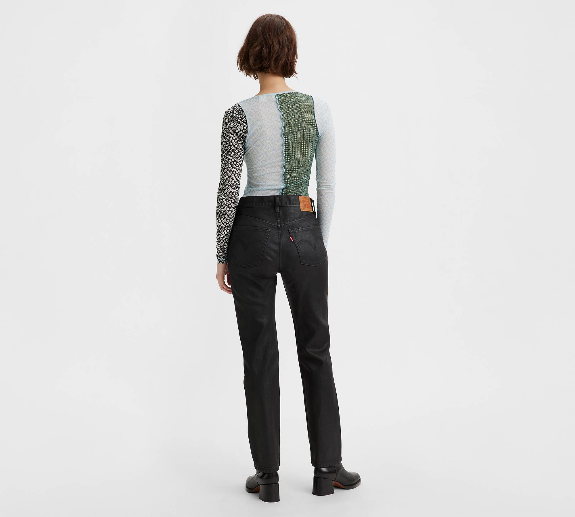 501® Wax Coated Women's Jeans - Black | Levi's® US