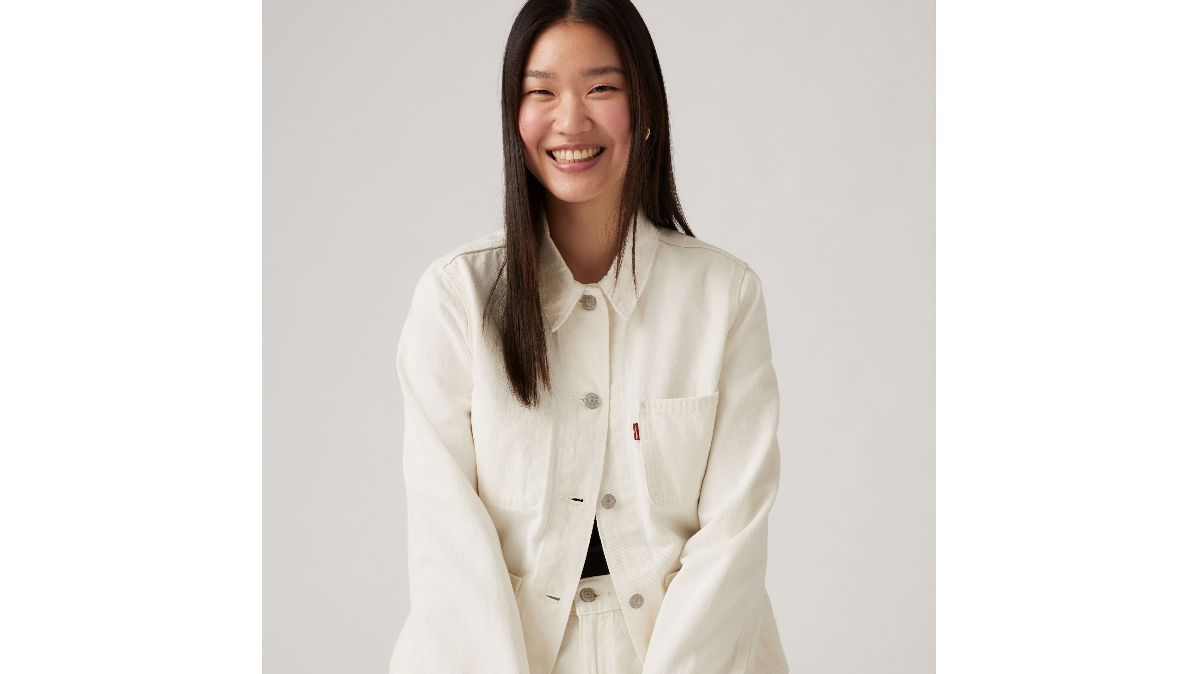 Iconic Chore Coat - White | Levi's® US