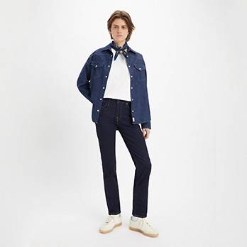 Jeans 712™ ajustados con bolsillo ribeteado 1