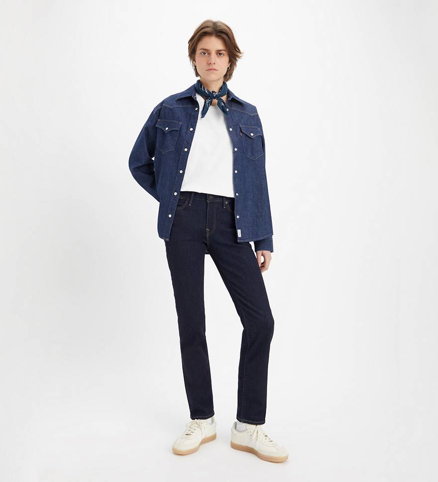 Jeans 712™ ajustados con bolsillo ribeteado 1