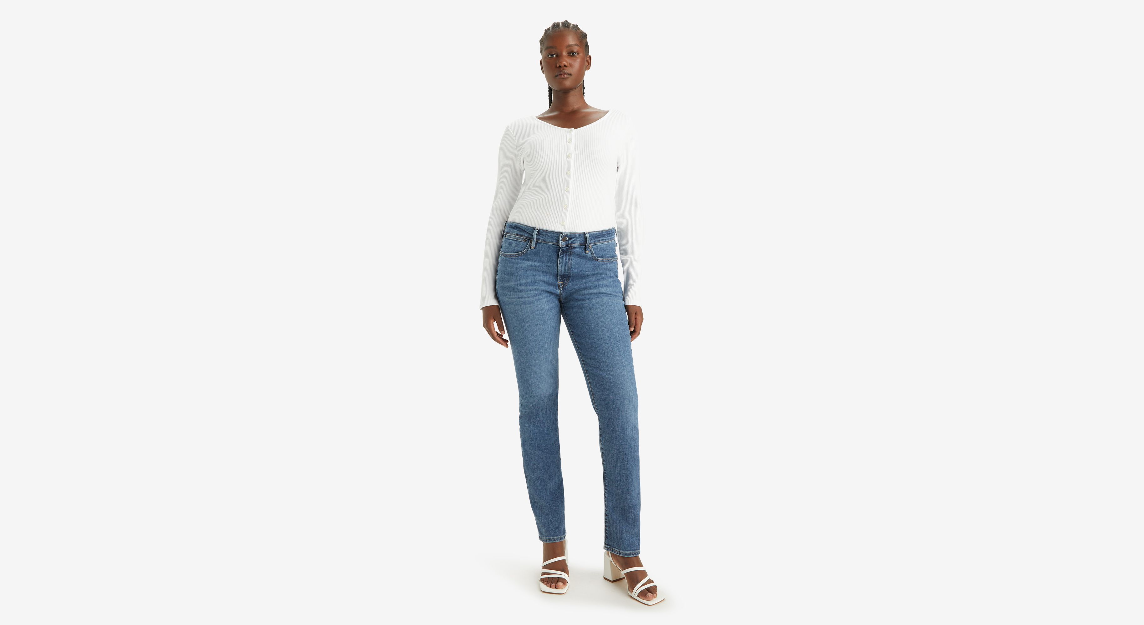 Levi's 712 skinny sales high rise