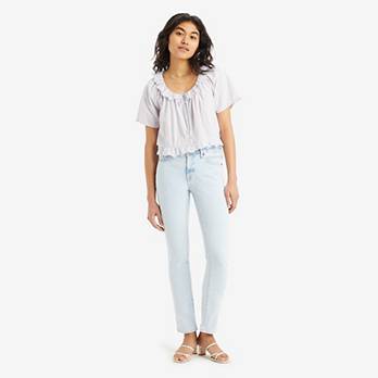 712™ slanke jeans med kantning og lomme 5