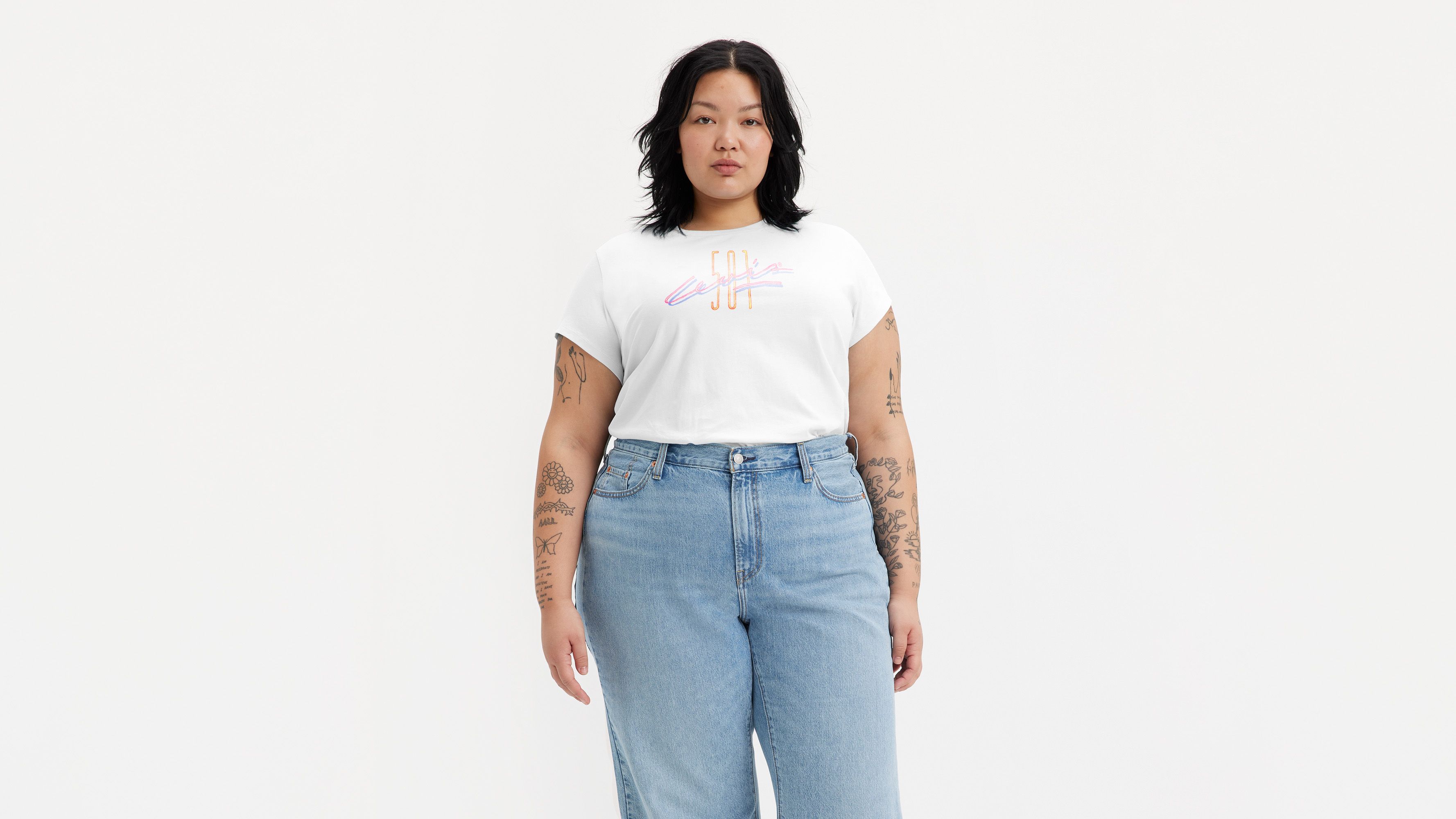 Graphic Authentic Tee (Plus Size) 1