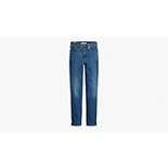 724 High Rise Straight Button Shank Women's Jeans 6
