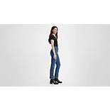 724 High Rise Straight Button Shank Women's Jeans 2