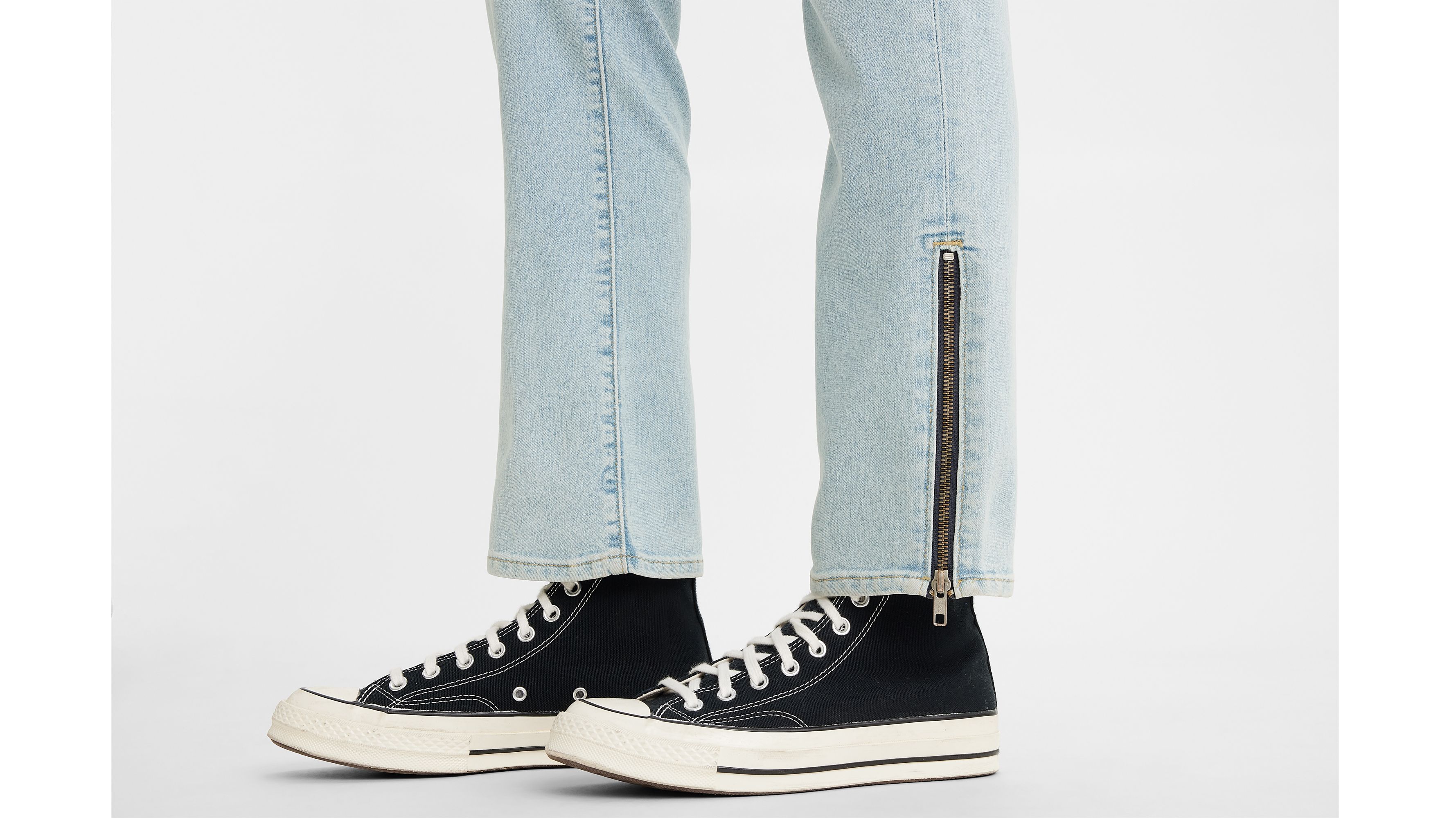 724 High Rise Straight Button Shank Women's Jeans 4