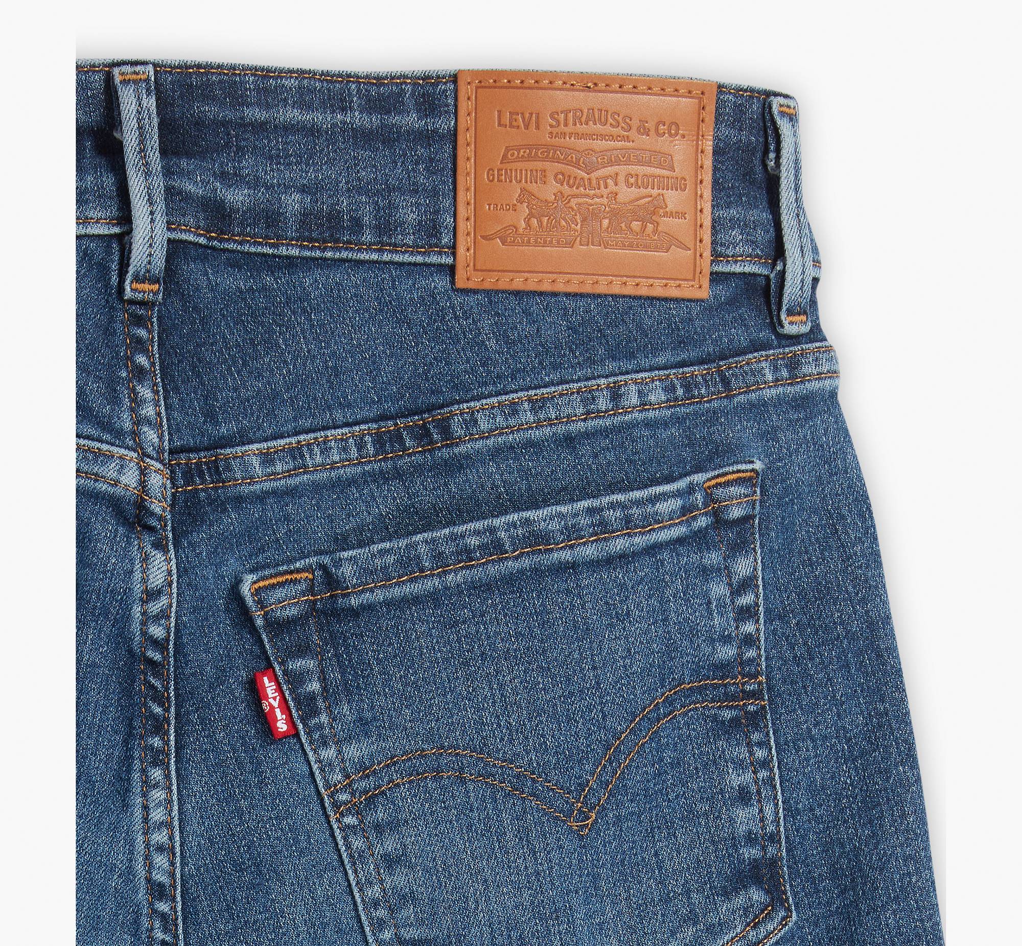 711™ Double Button Skinny Jeans - Blue | Levi's® GB
