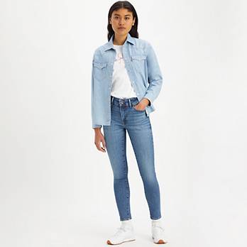711™ tighta jeans med dubbelknäppning 1