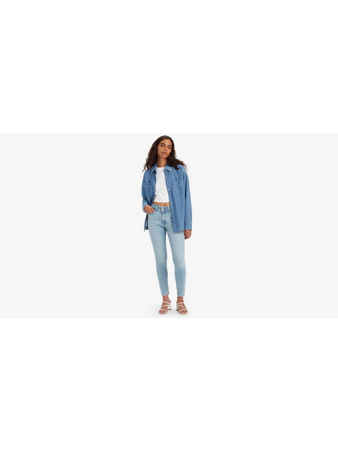 711™ Double Button Skinny Jeans 1