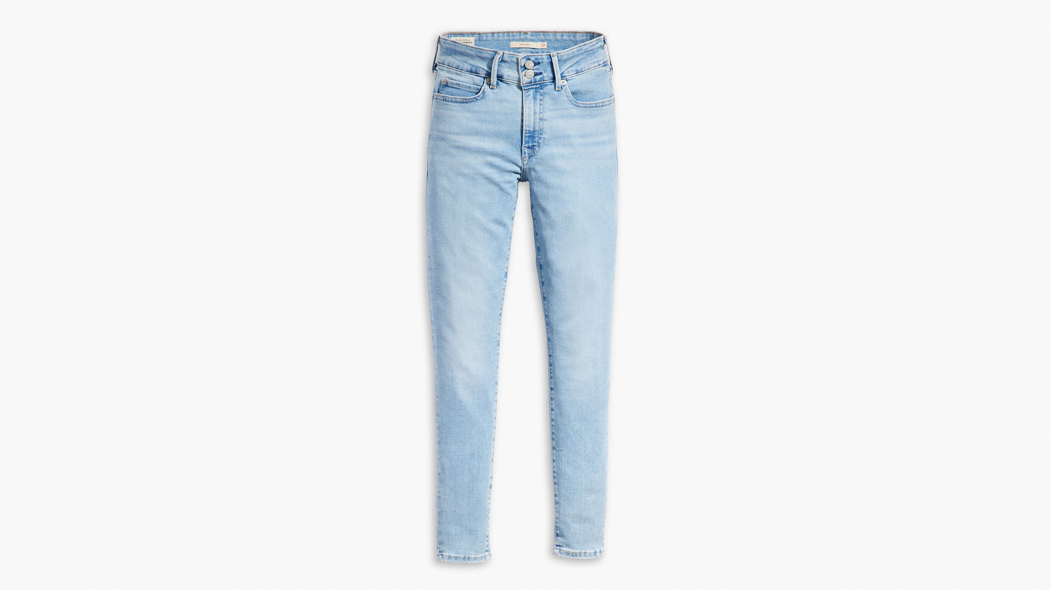 711™ Double Button Skinny Jeans - Blue | Levi's® LU