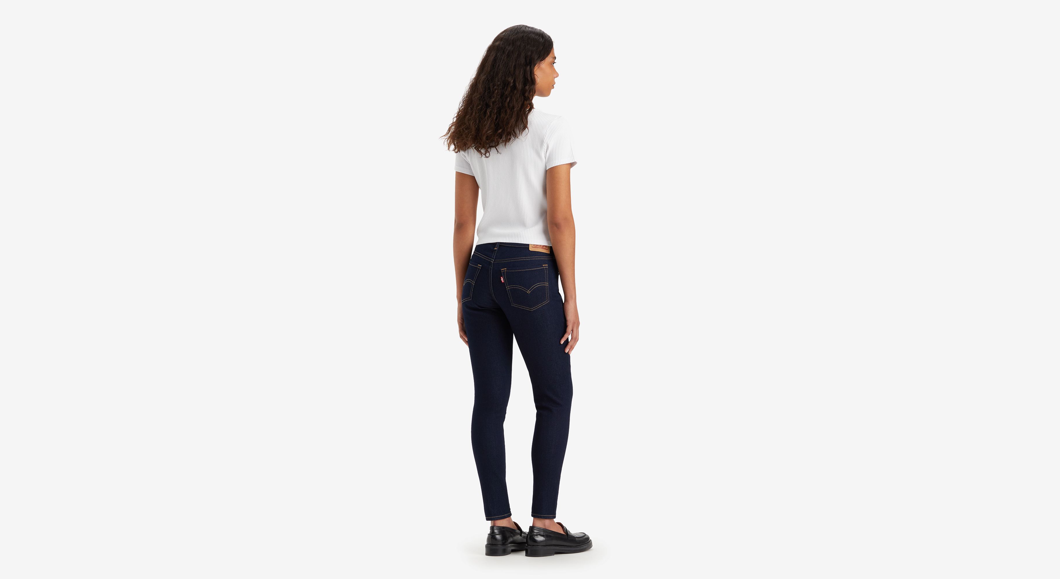 711™ Double Button Skinny Jeans - Blue