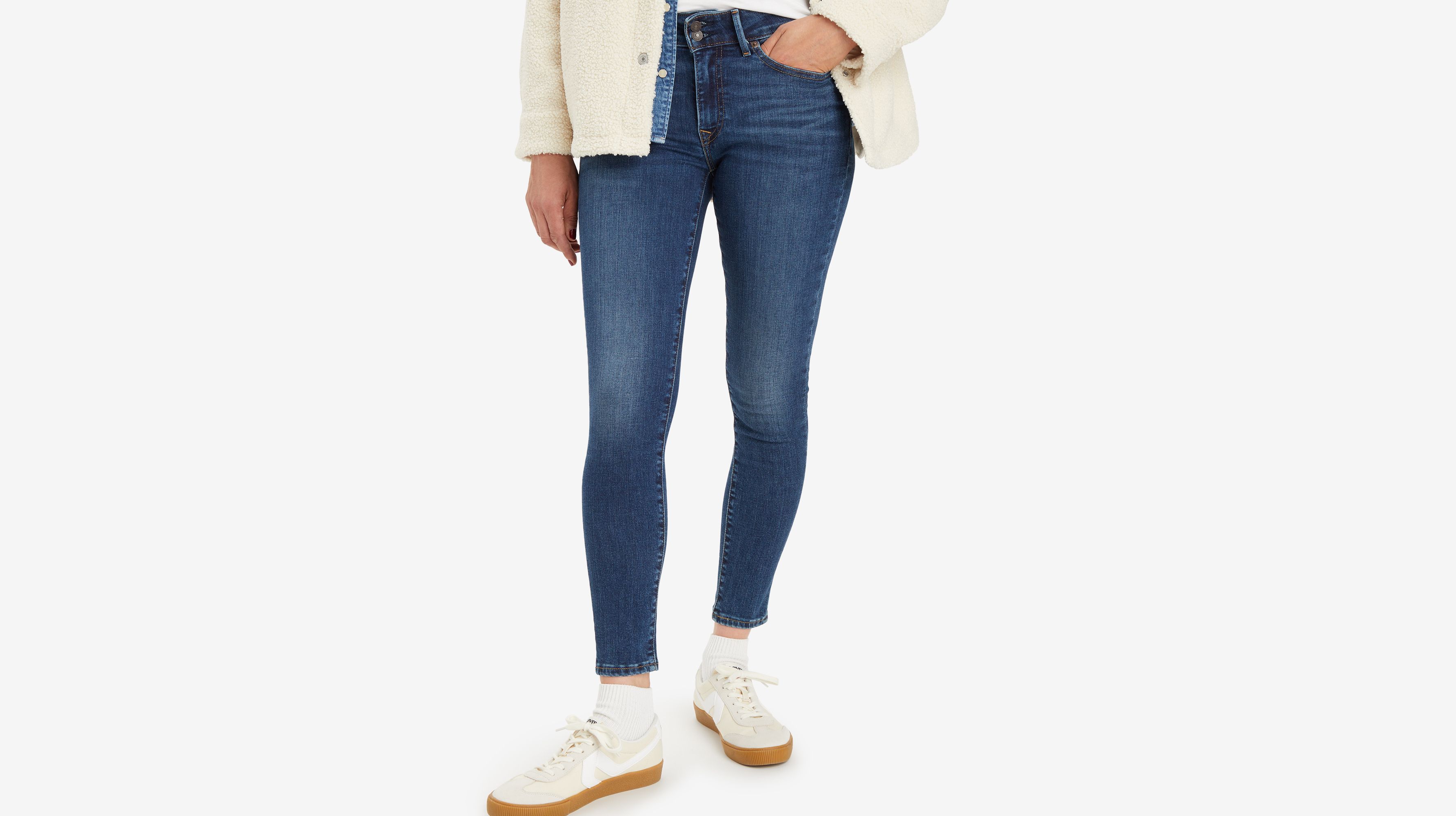 711™ Double Button Skinny Jeans 5