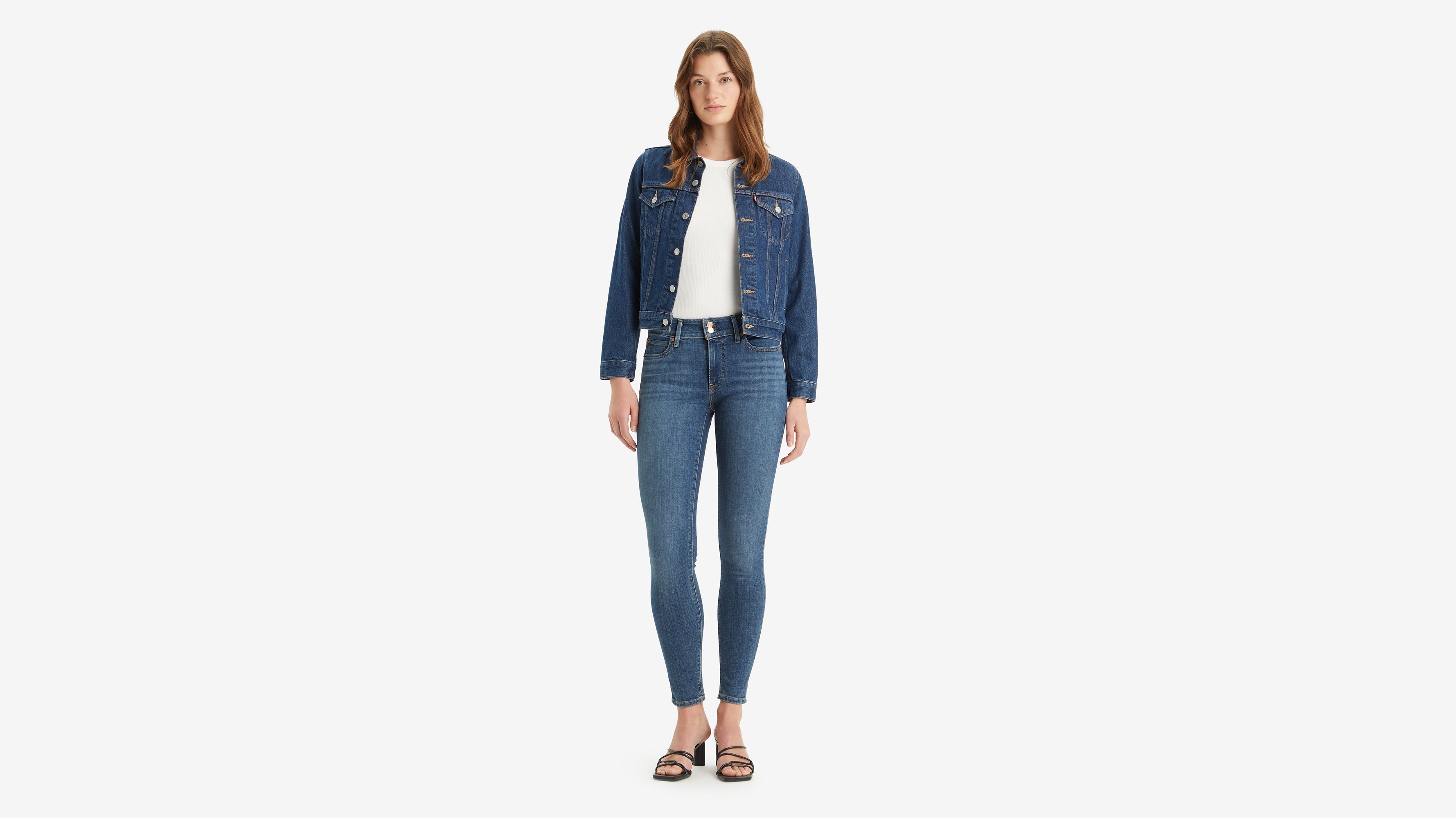 Levi's 711 high waist skinny best sale