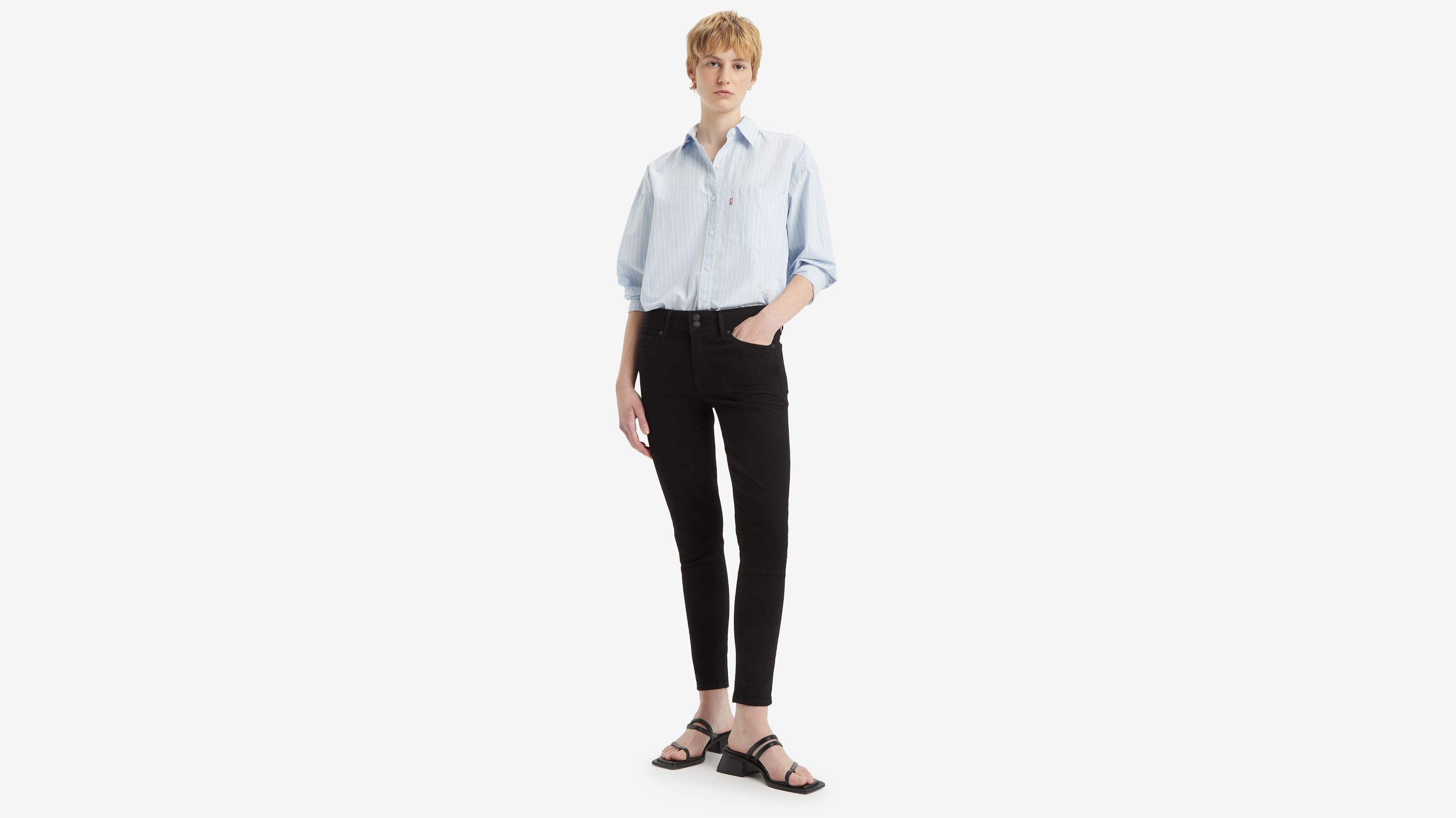 711™ Double-Button Skinny Jeans 1