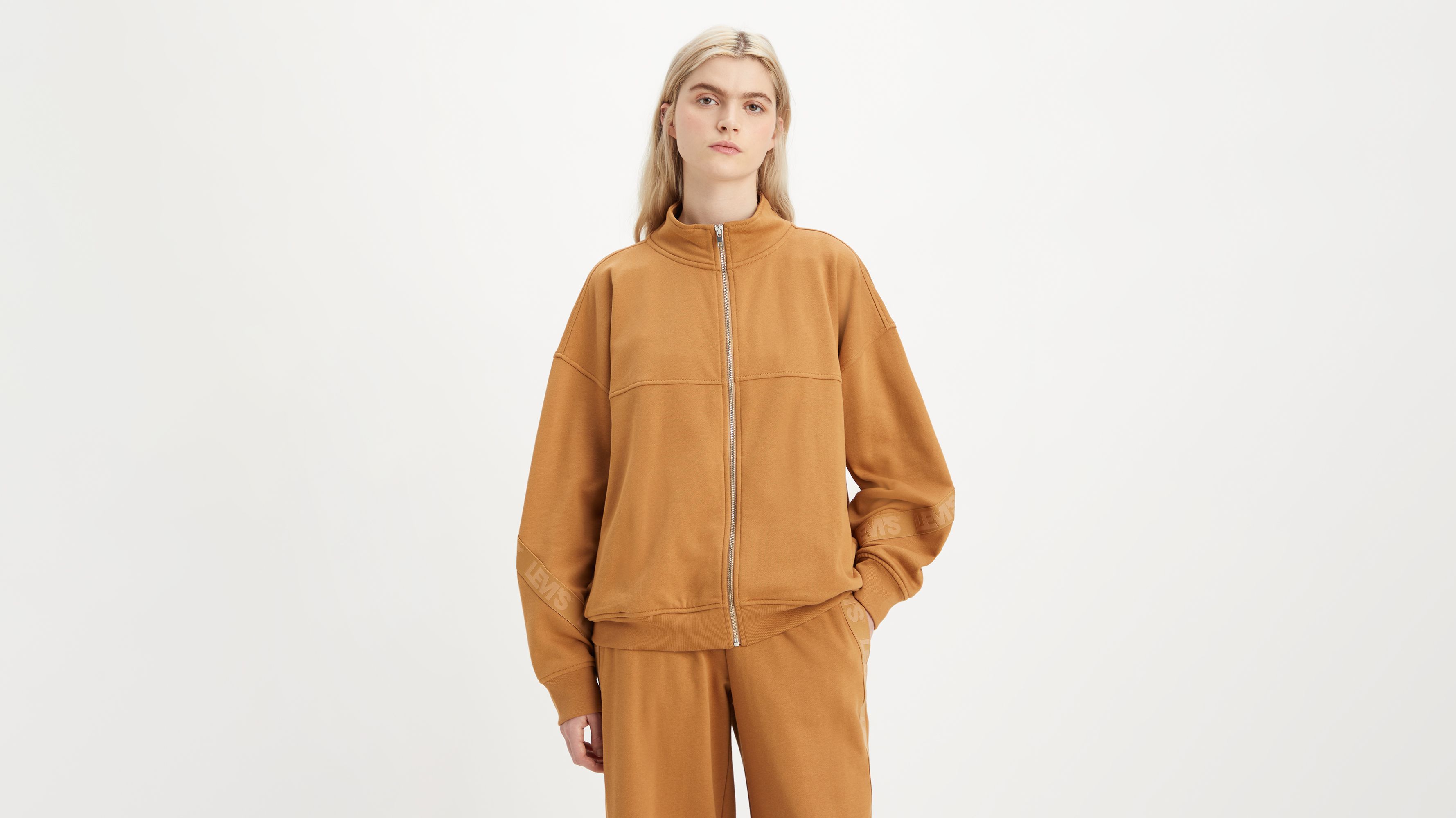 Graphic Flex sweatshirt med dragkedja 4