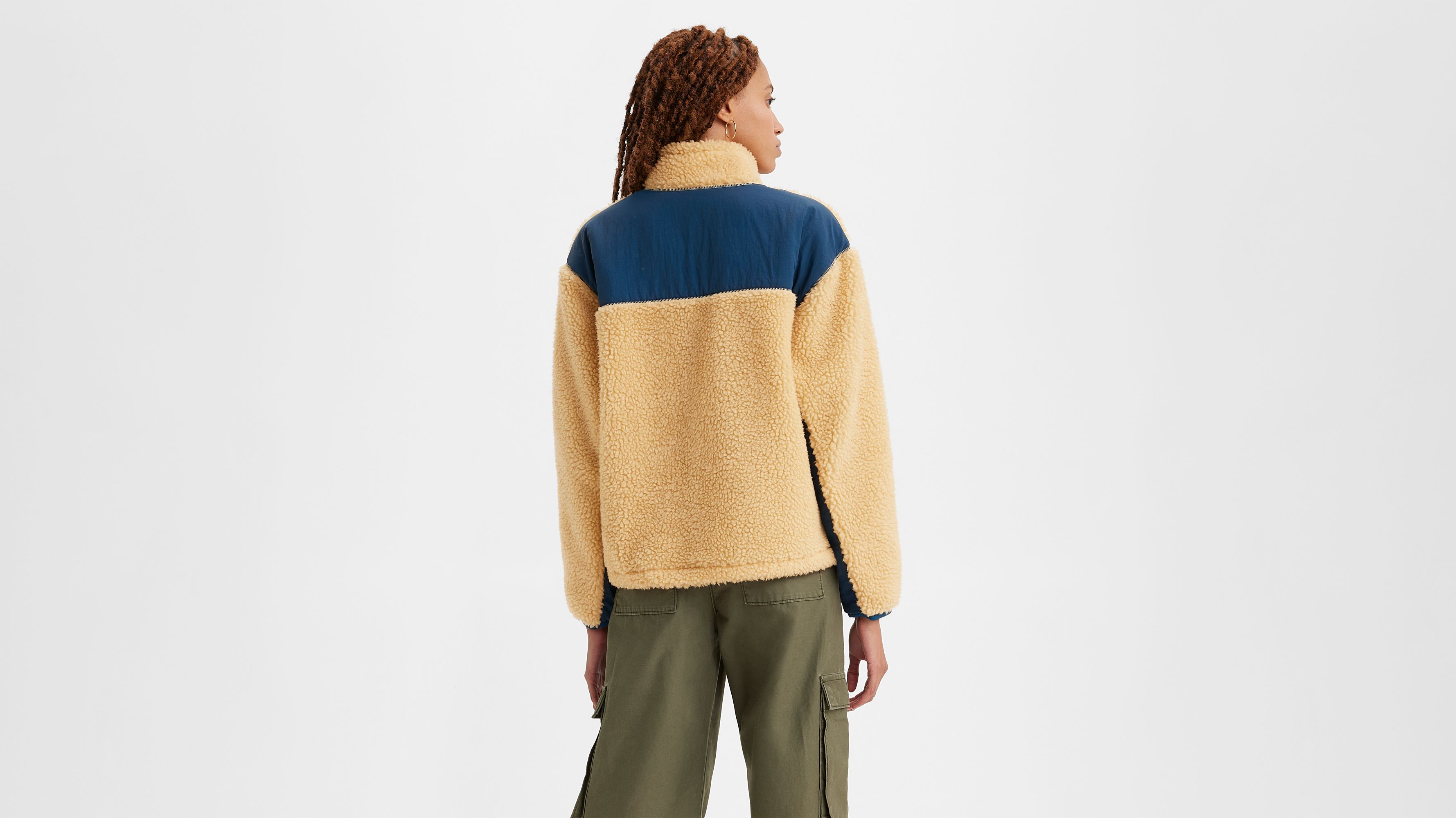 Big Foot Sherpa Jacket - Beige | Levi's® XK