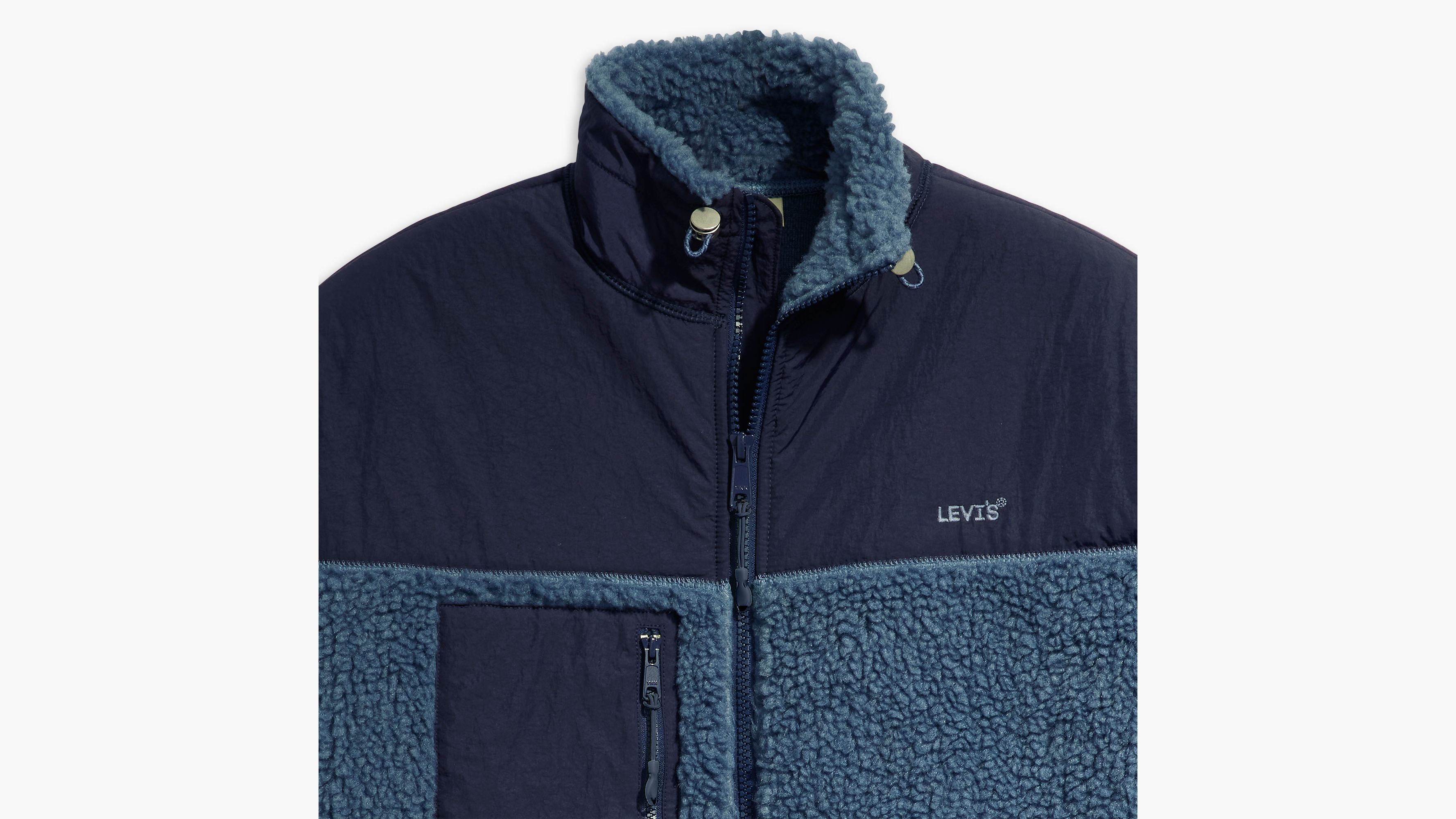 Bigfoot Sherpa Jacket - Blue | Levi's® LU