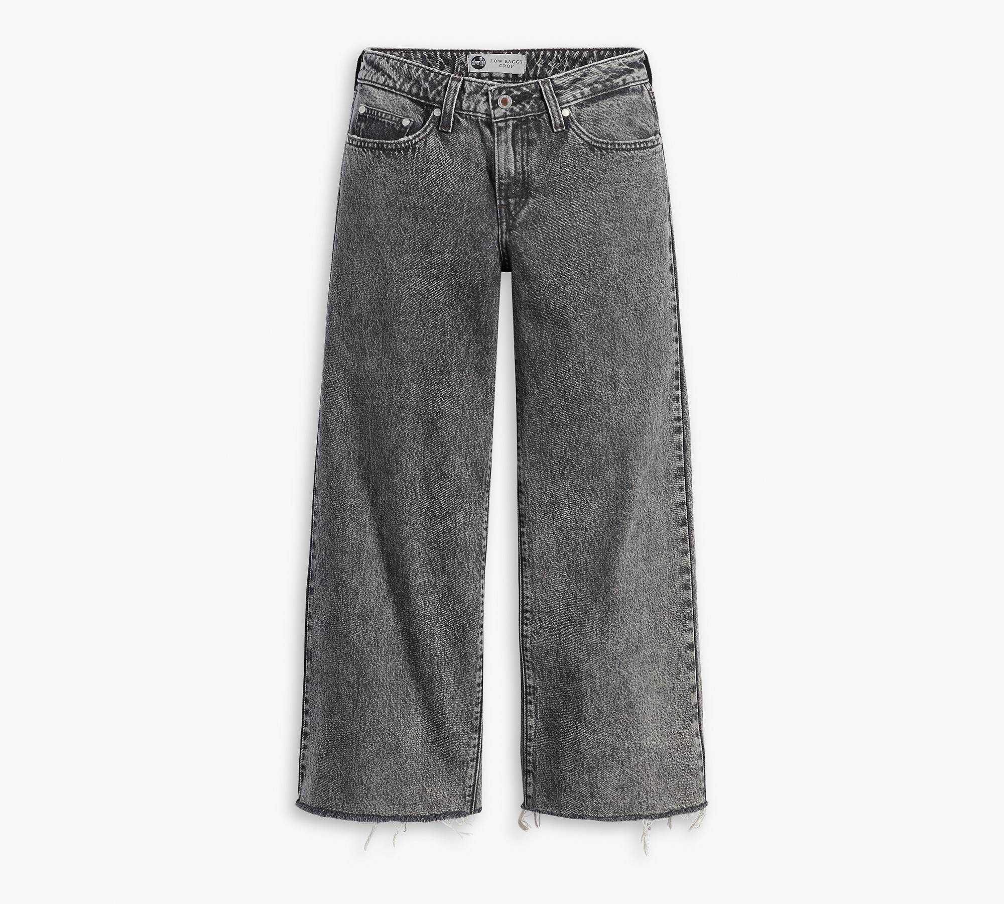 Levi's® Silvertab™ Low Baggy Crop Jeans - Blue | Levi's® BE