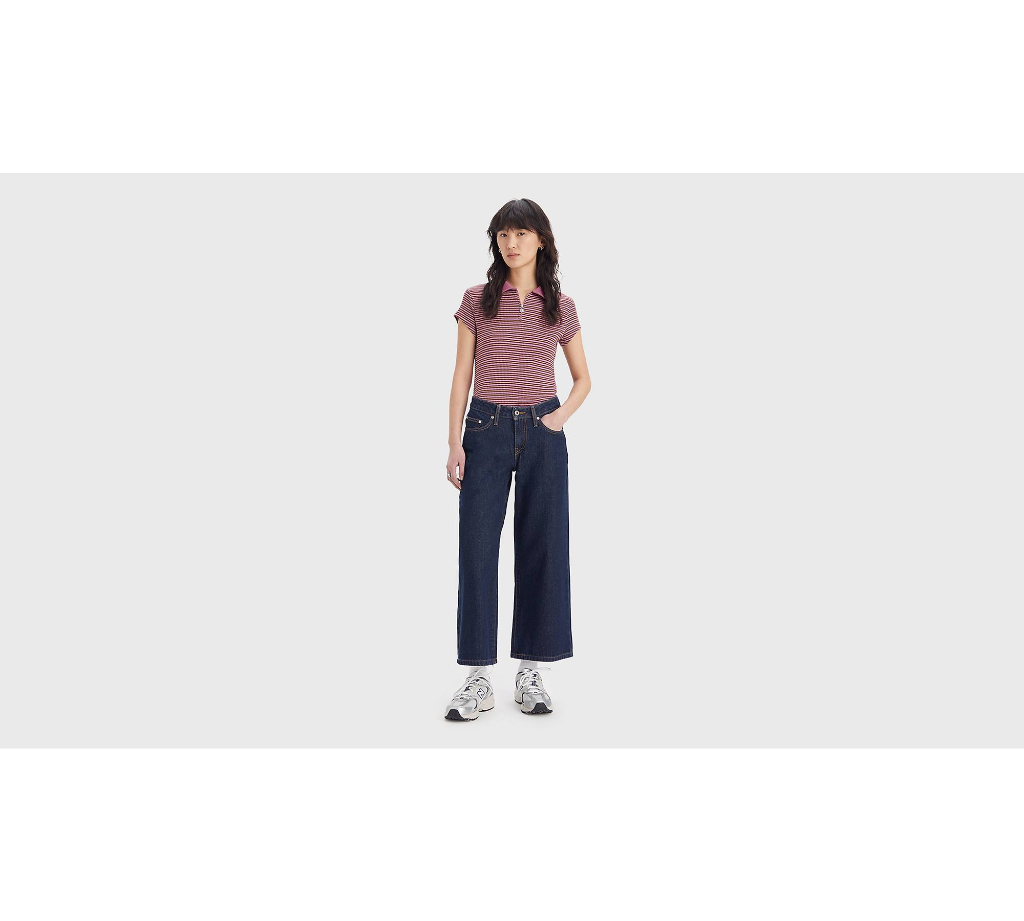 Levi's® Silvertab™ Low Baggy Crop Jeans 1