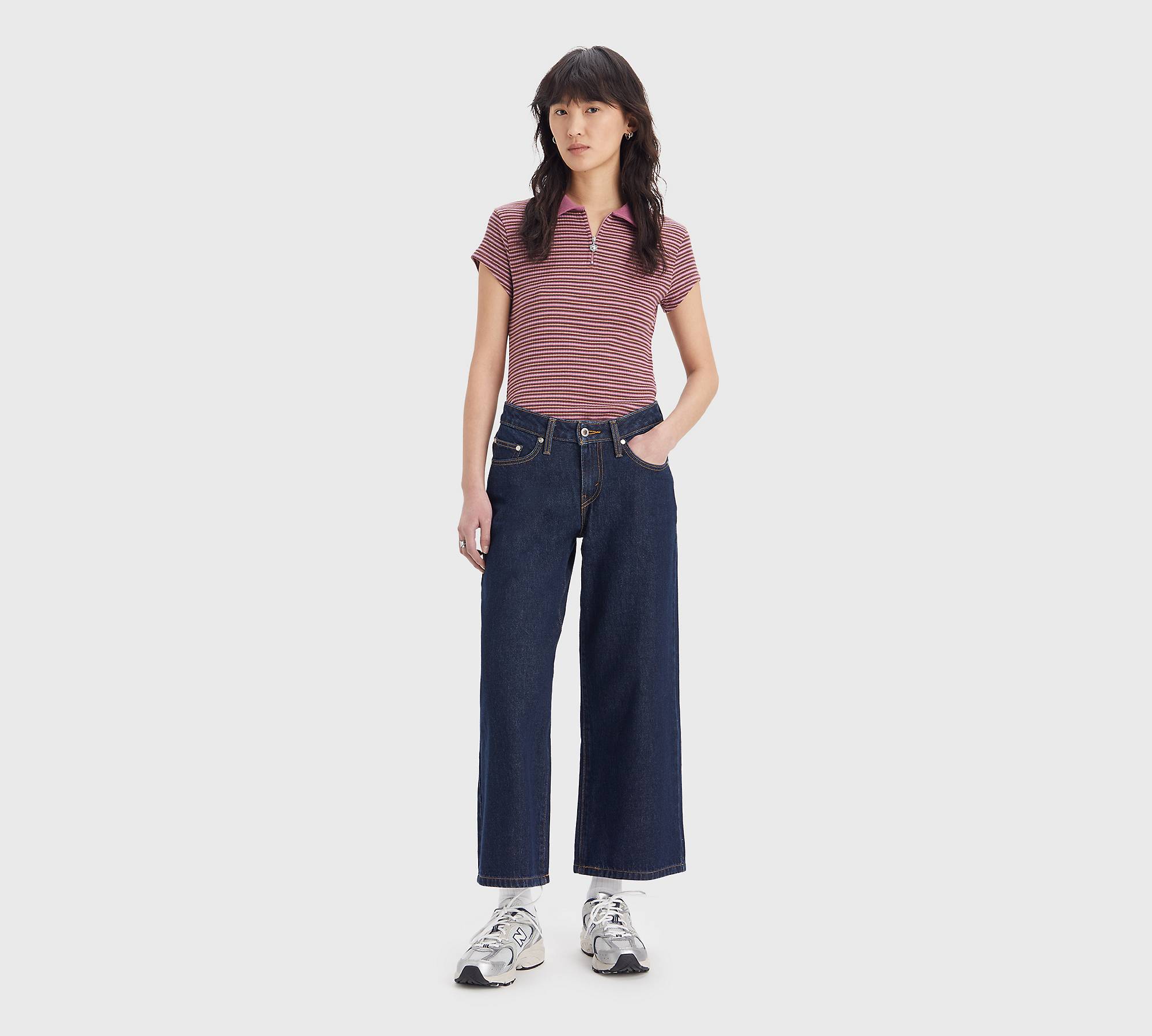 Levi's® Silvertab™ Low Baggy Crop Jeans 1