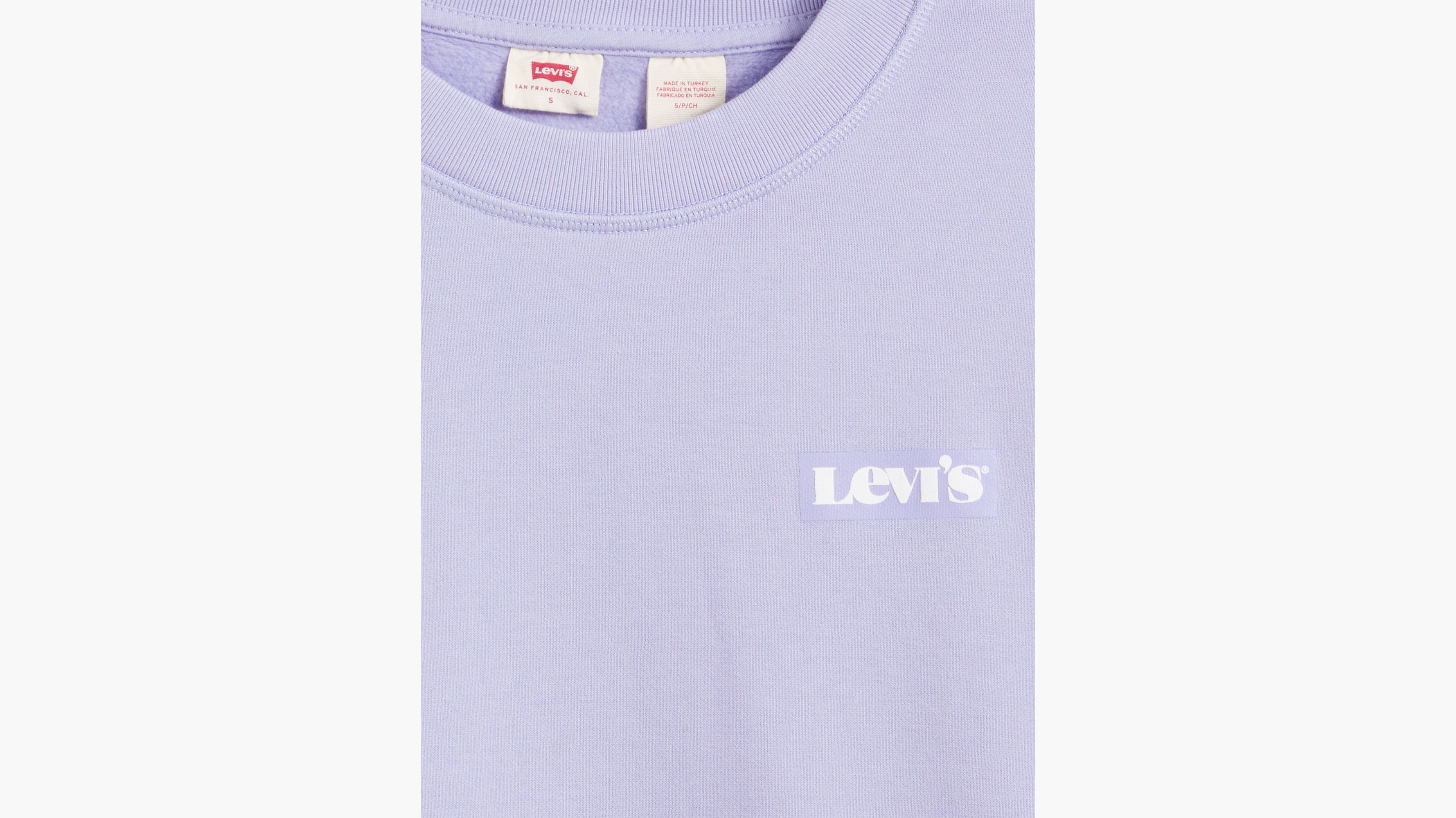 Felpa girocollo standard stampata 7