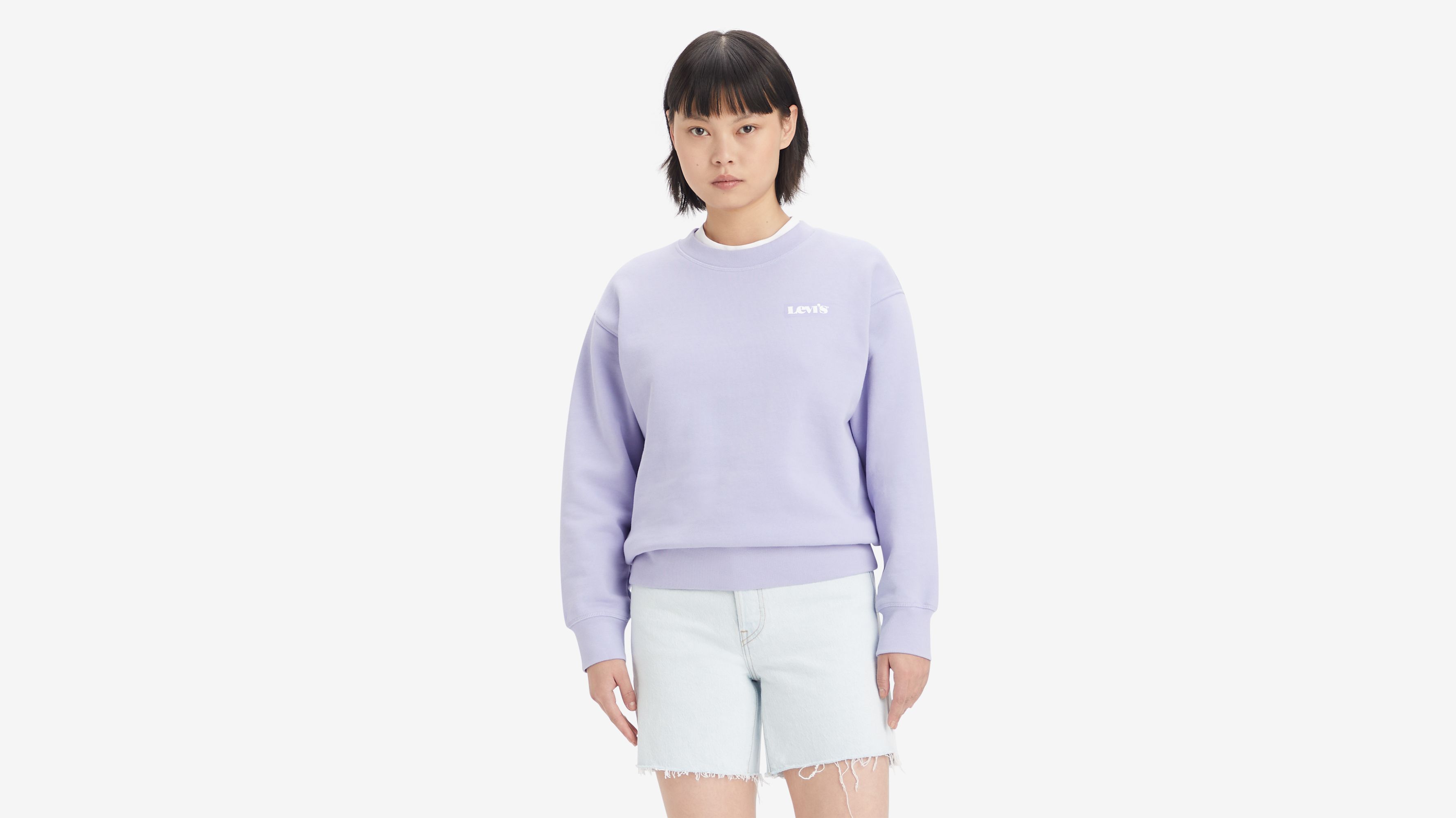 Felpa girocollo standard stampata 4