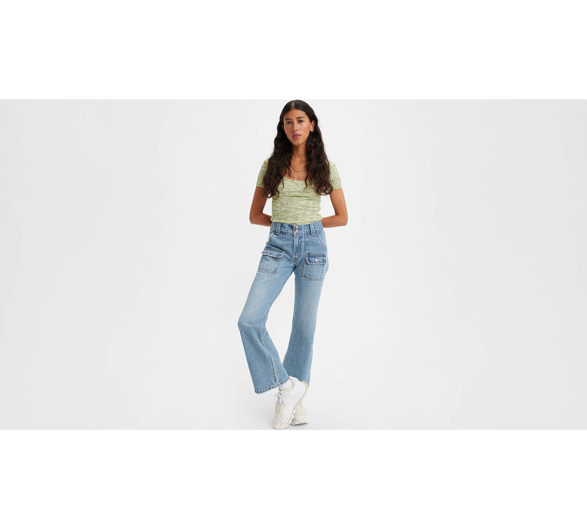 Middy Outback Ankle Bootcut Women's Jeans - Medium Wash | Levi's® CA