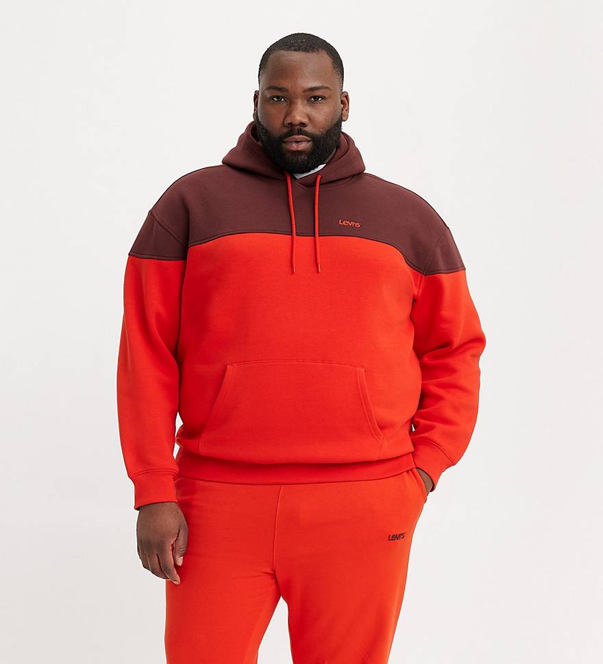 Colorblocked Hoodie Sweatshirt (Tall) 1