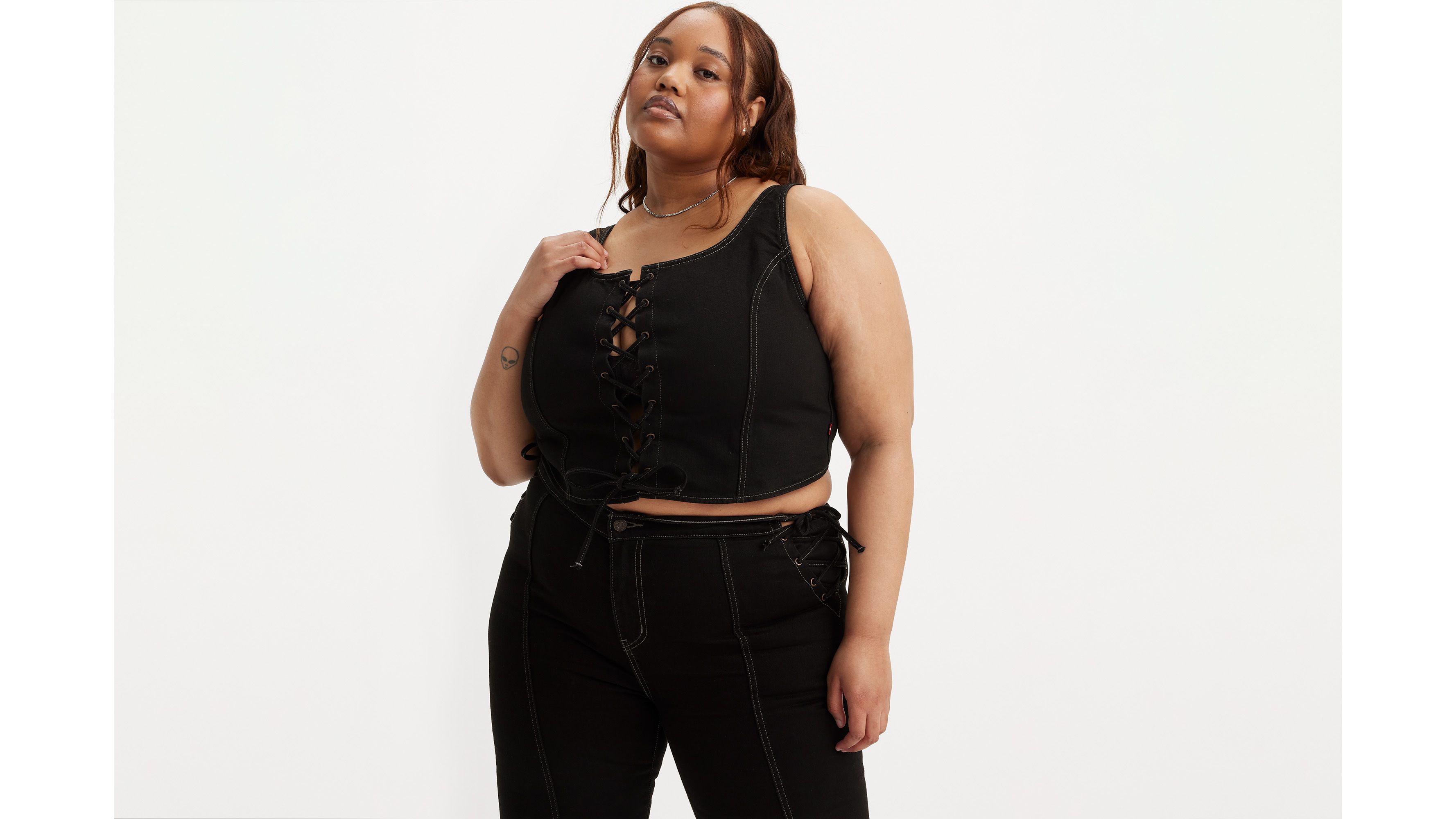Levi's® x Barbie Ferreira Lace-Up Corset 2