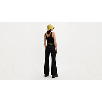 Levi's® X Barbie Ferreira Lace-up Flare Jeans - Black | Levi's® US