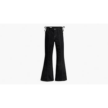 ONLY Tall ONLWAUW LIFE FLARE - Flared Jeans - black denim 